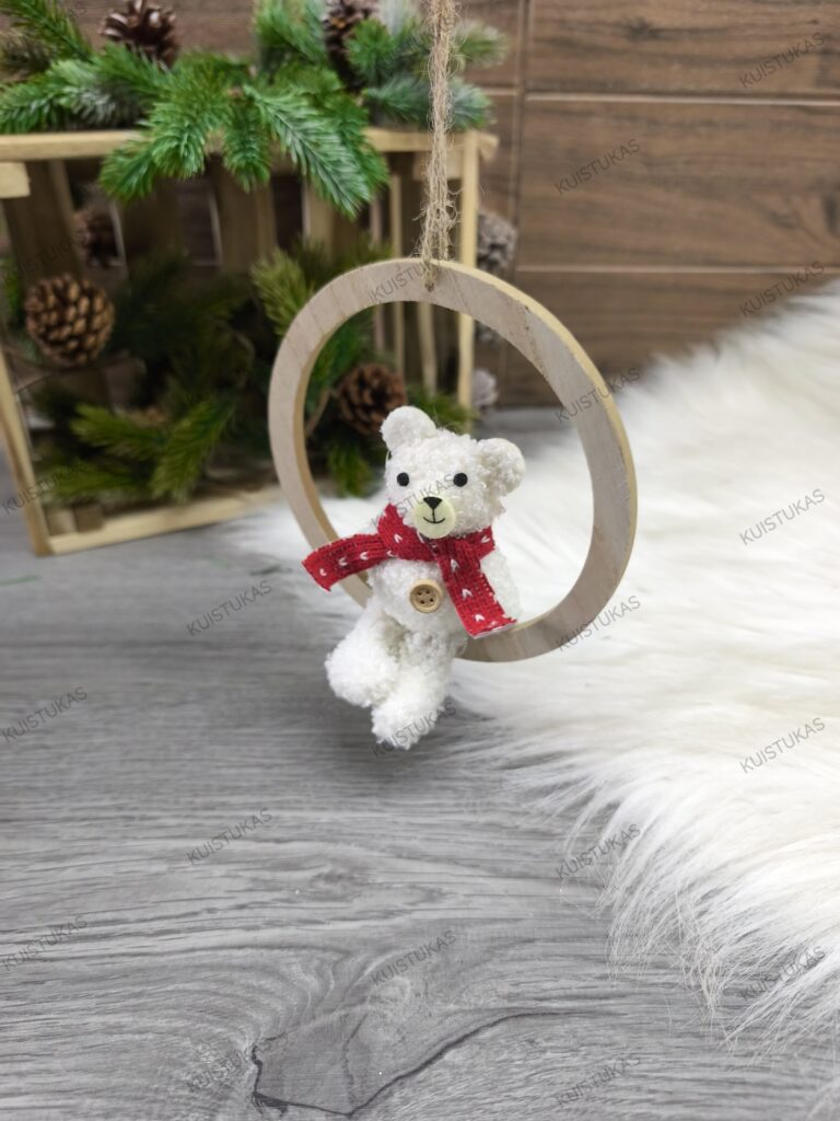 Kalėdinis žaisliukas „Teddy Bear“