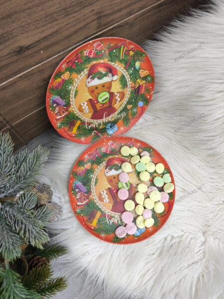 Lėkščių komplektas 'Gingerbread'