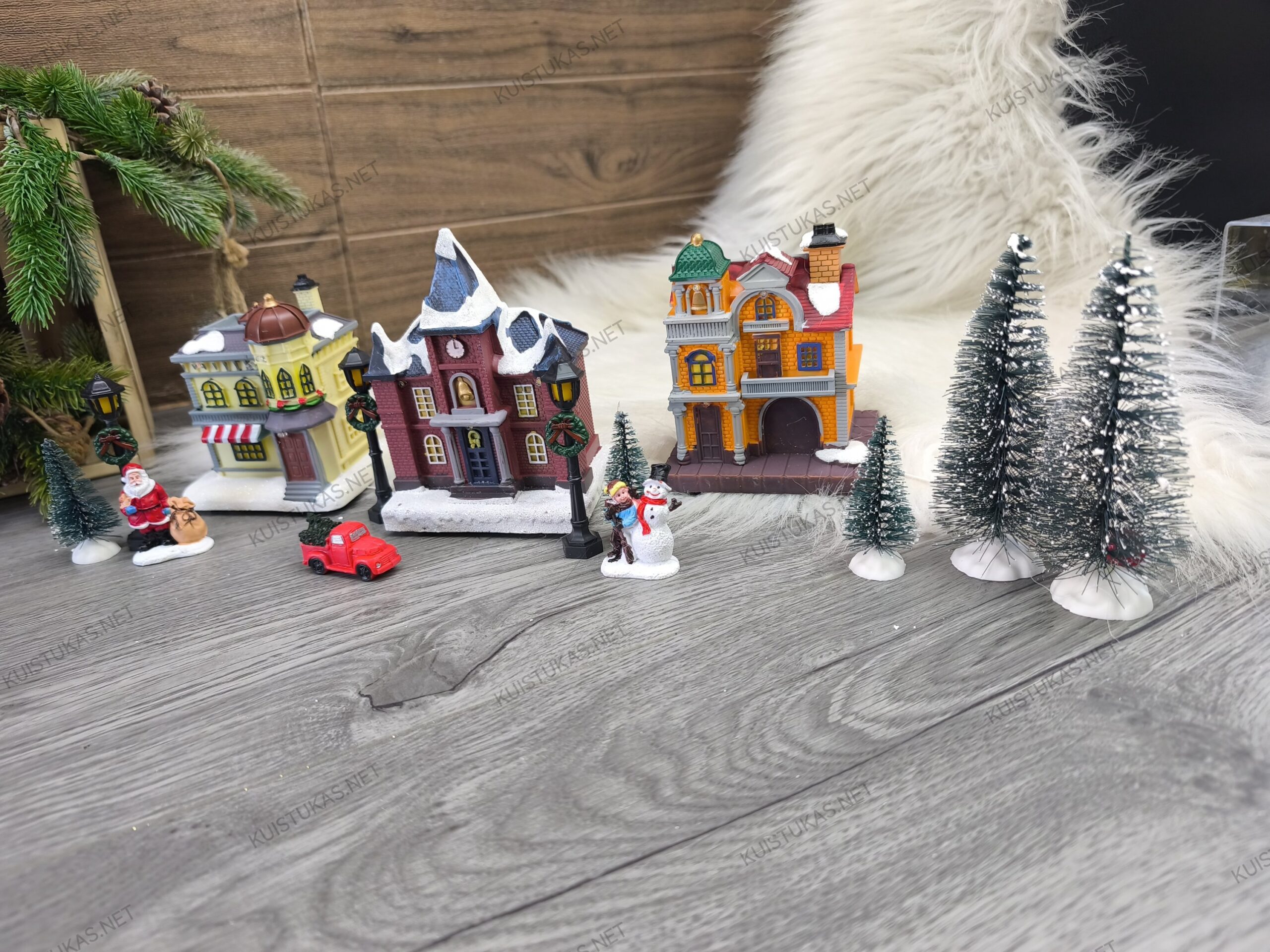 Kalėdinio miestelio komplektas 'Holiday Village' - Vaizdas 2