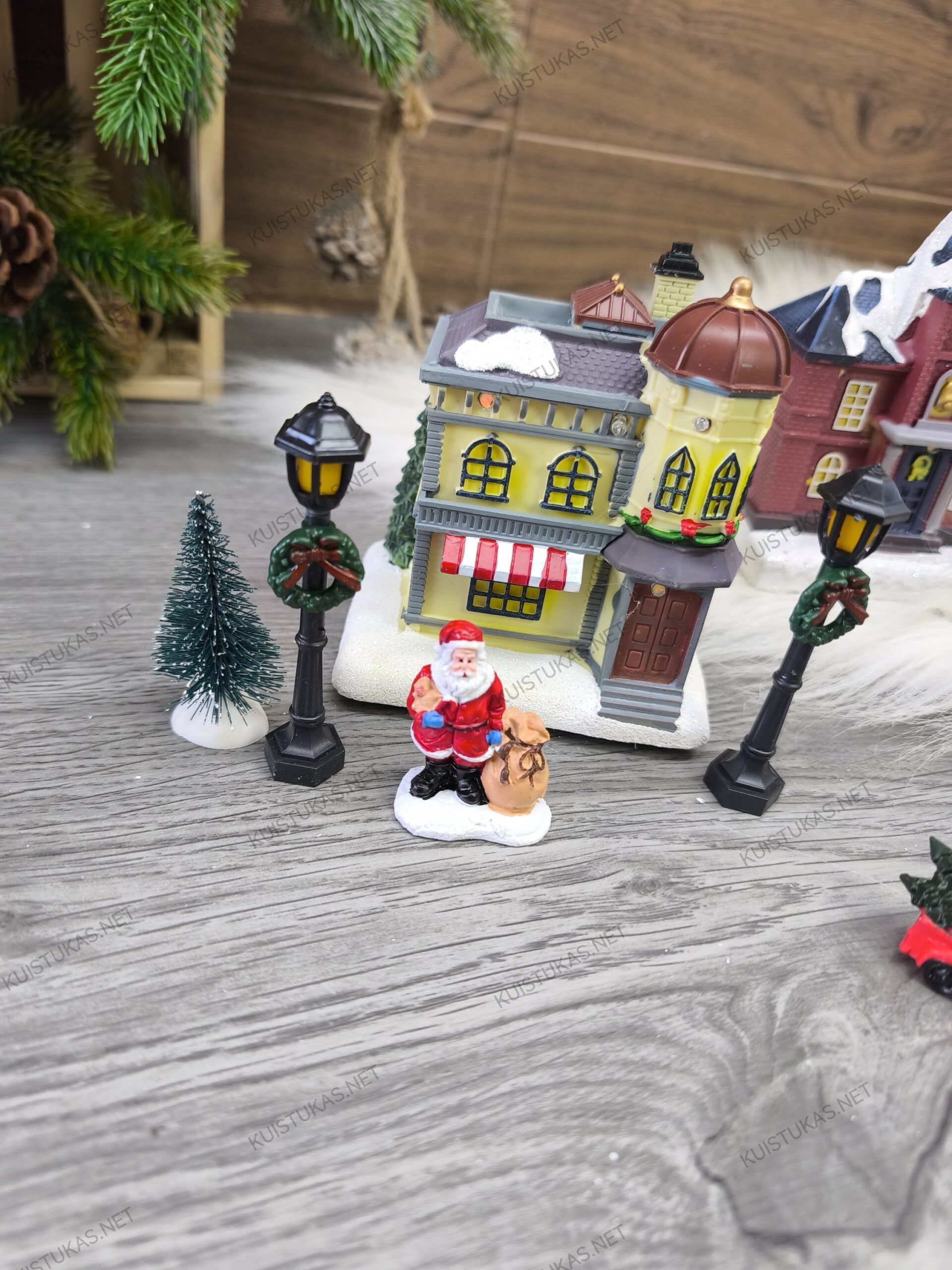 Kalėdinio miestelio komplektas 'Holiday Village' - Vaizdas 3