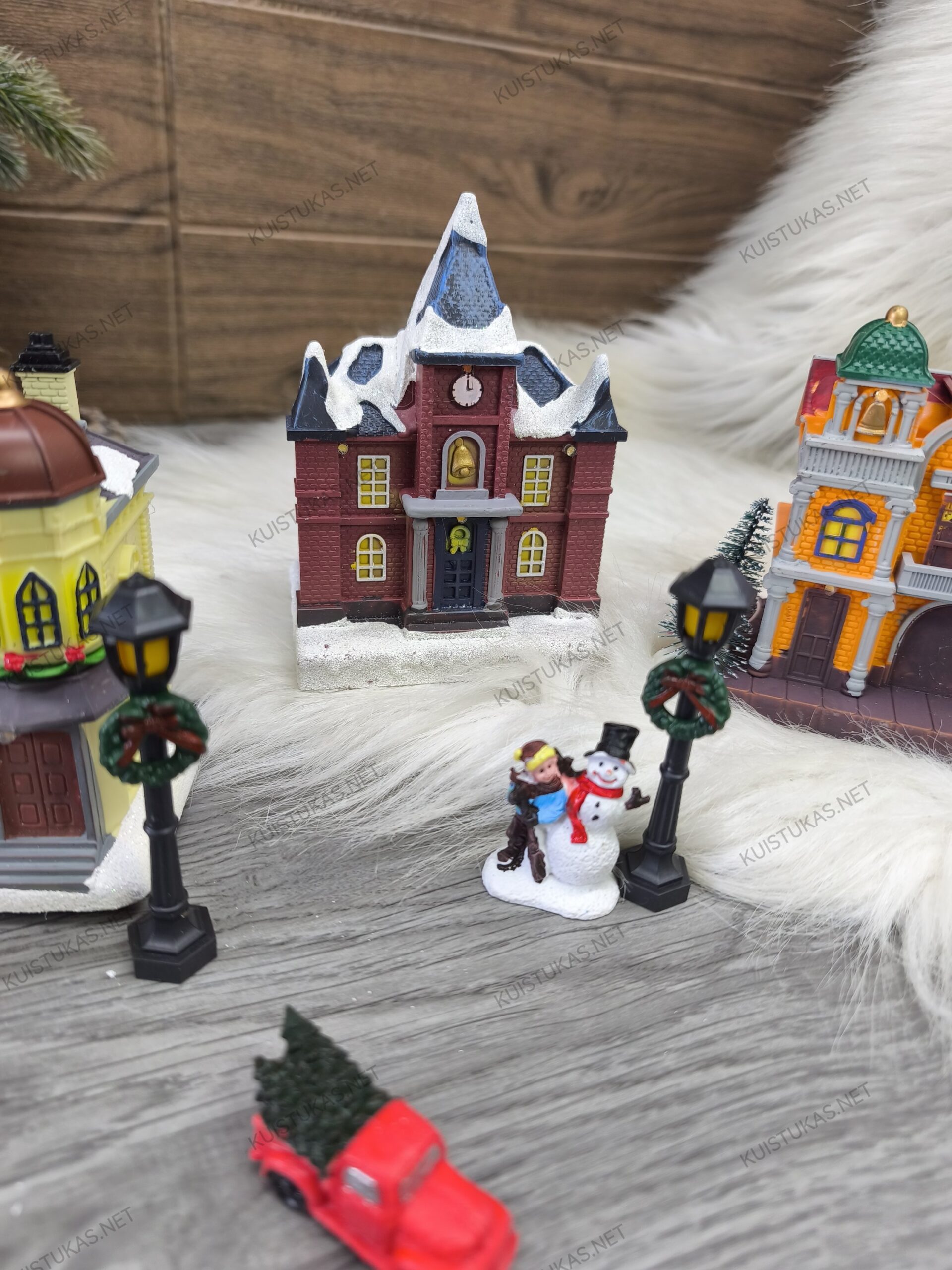 Kalėdinio miestelio komplektas 'Holiday Village' - Vaizdas 4