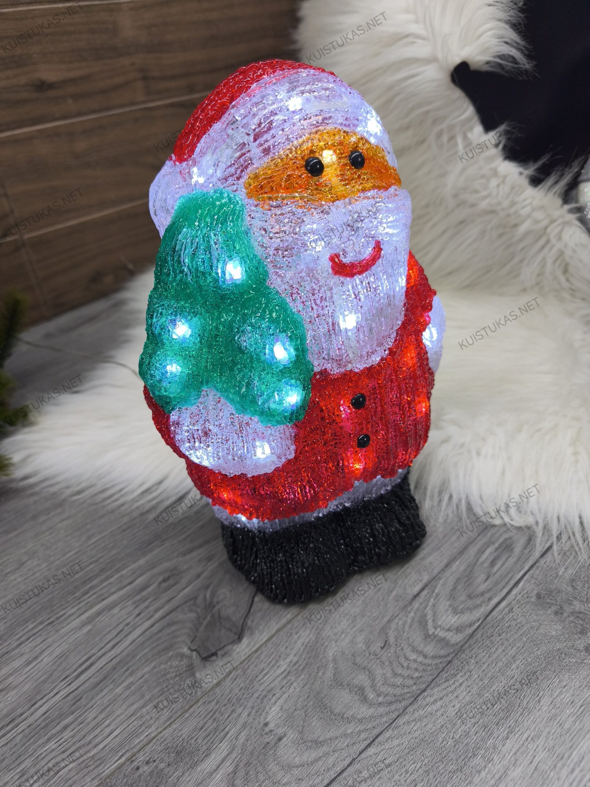 Akrilinė dekoracija 'Santa Glow' - Vaizdas 4