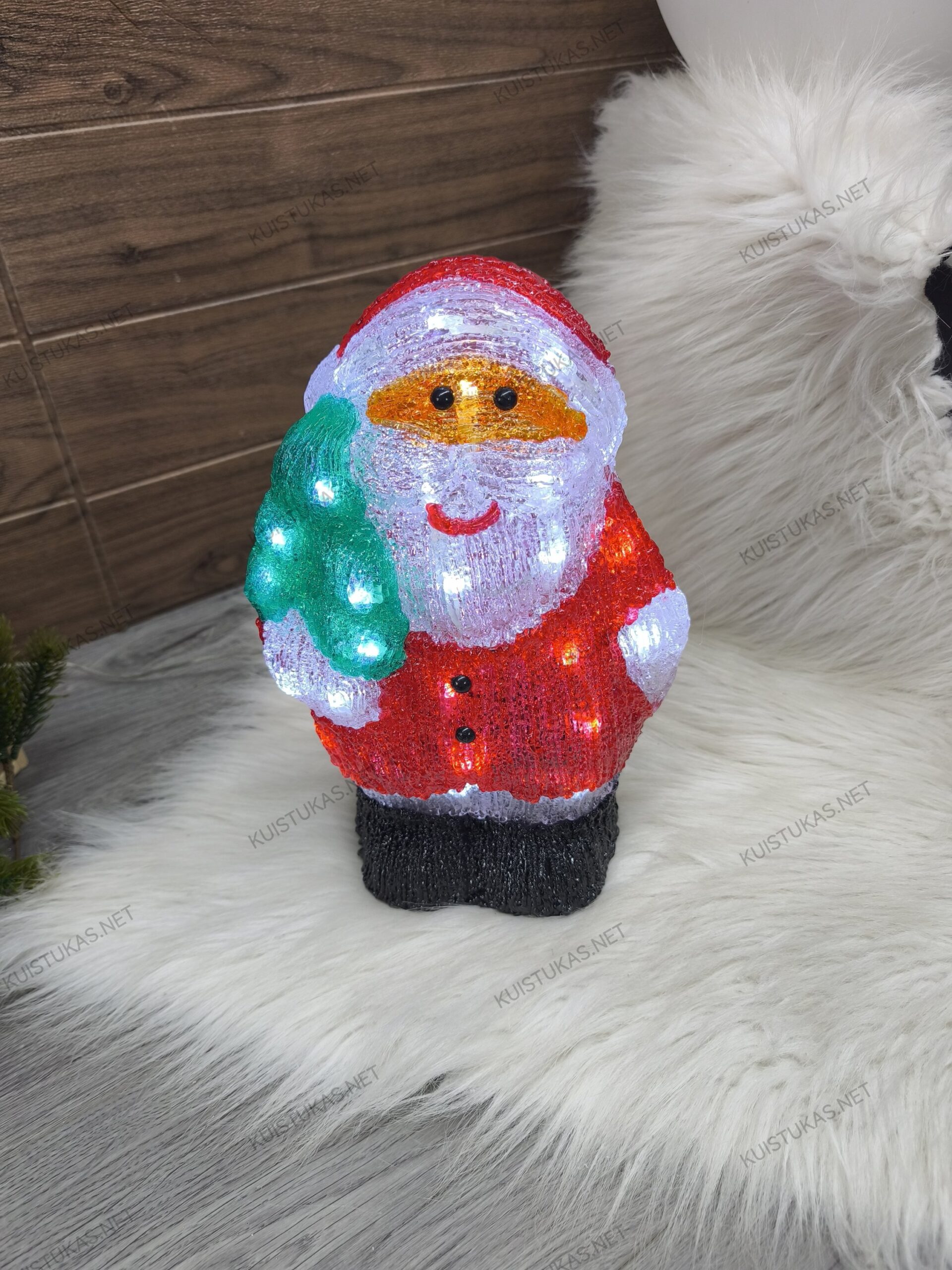 Akrilinė dekoracija 'Santa Glow' - Vaizdas 3