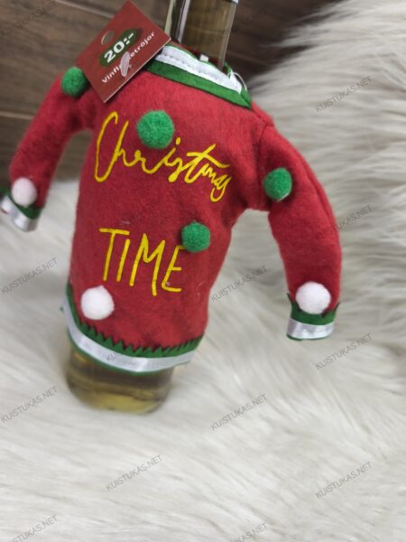 Butelio mova / marškiniai 'Christmas Time' - Vaizdas 2