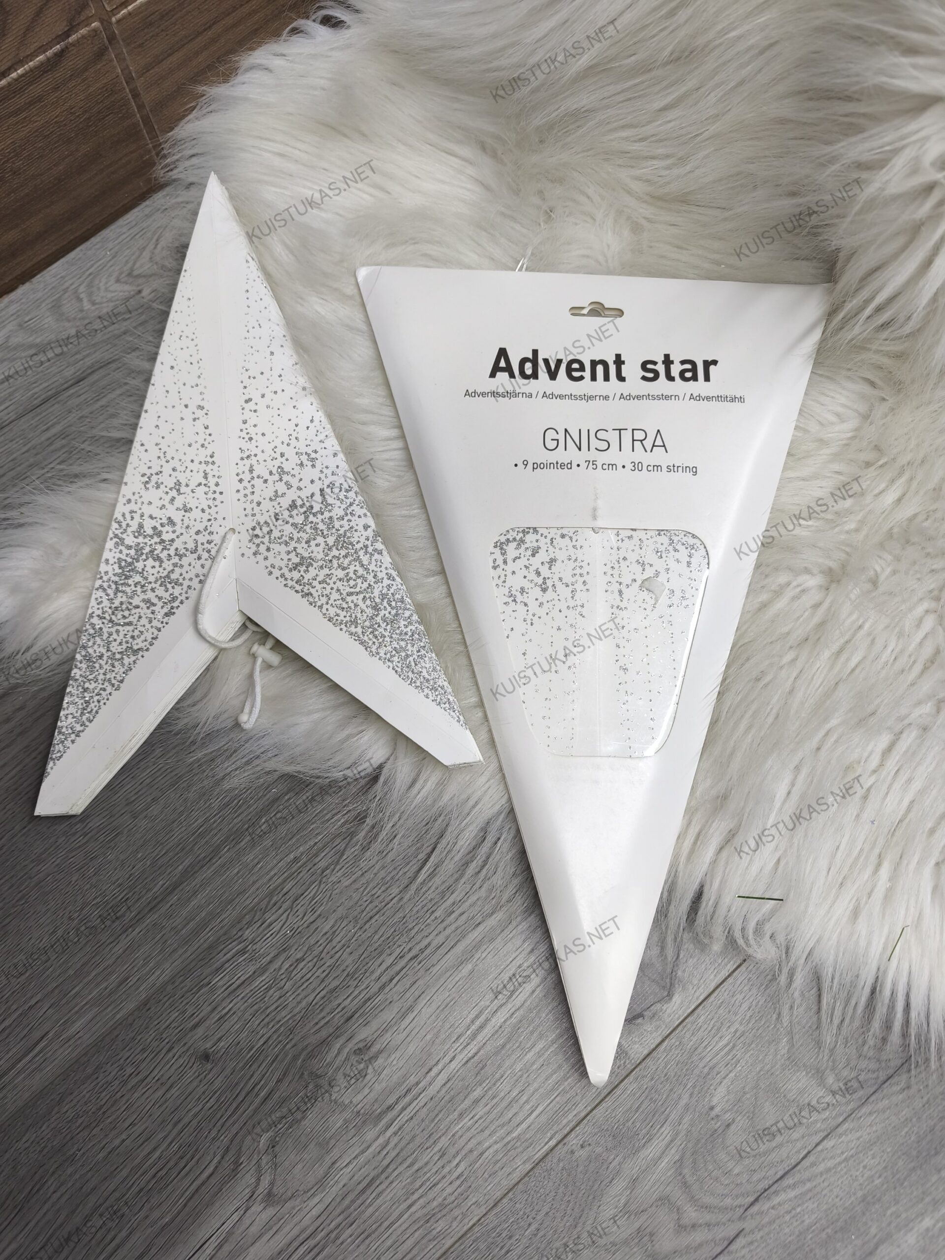 Popierinė žvaigždė 'Gnistra' - Vaizdas 5