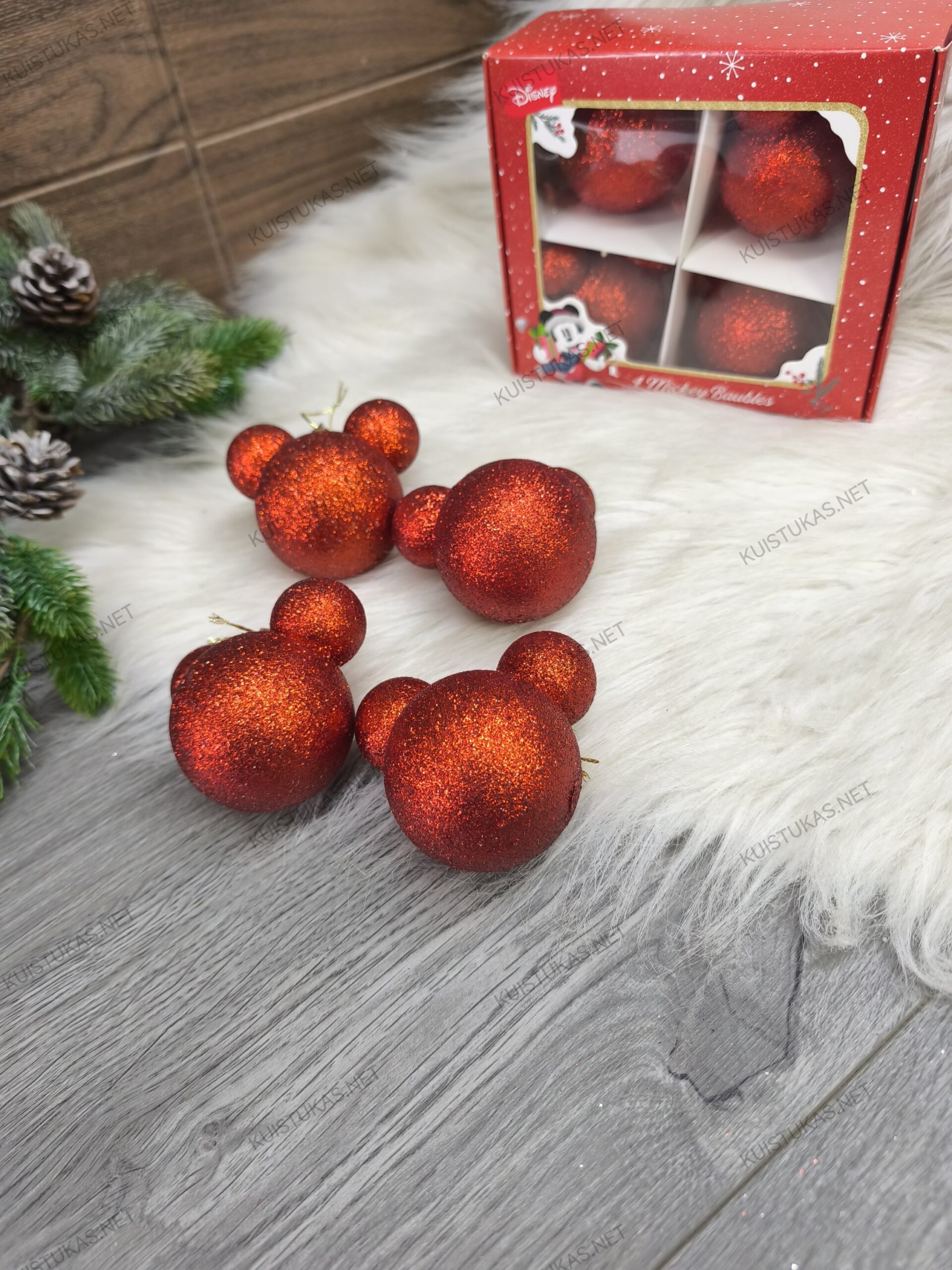 Žaisliukų komplektas 'Mickey Red Sparkle' - Vaizdas 3