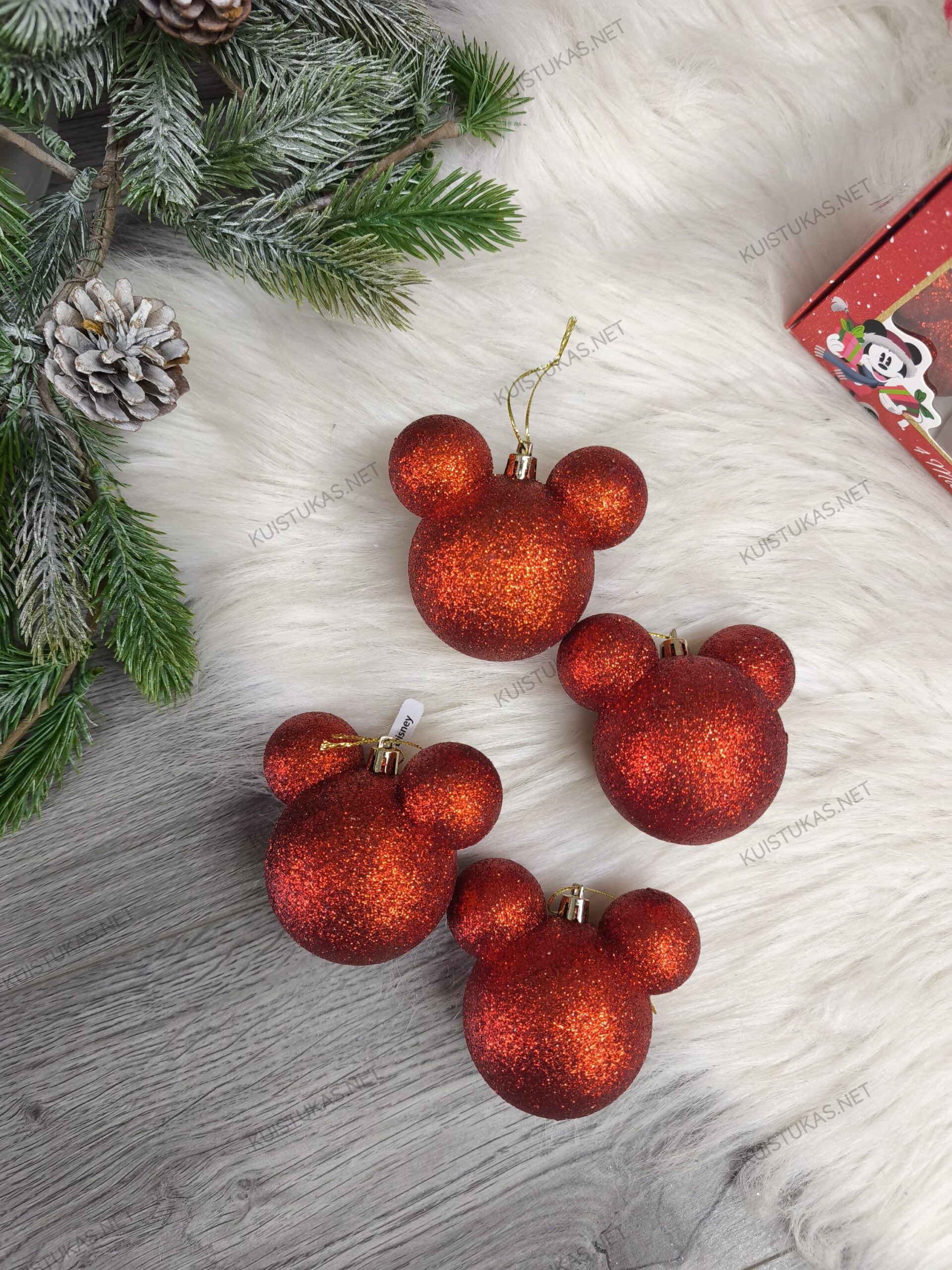 Žaisliukų komplektas 'Mickey Red Sparkle' - Vaizdas 2