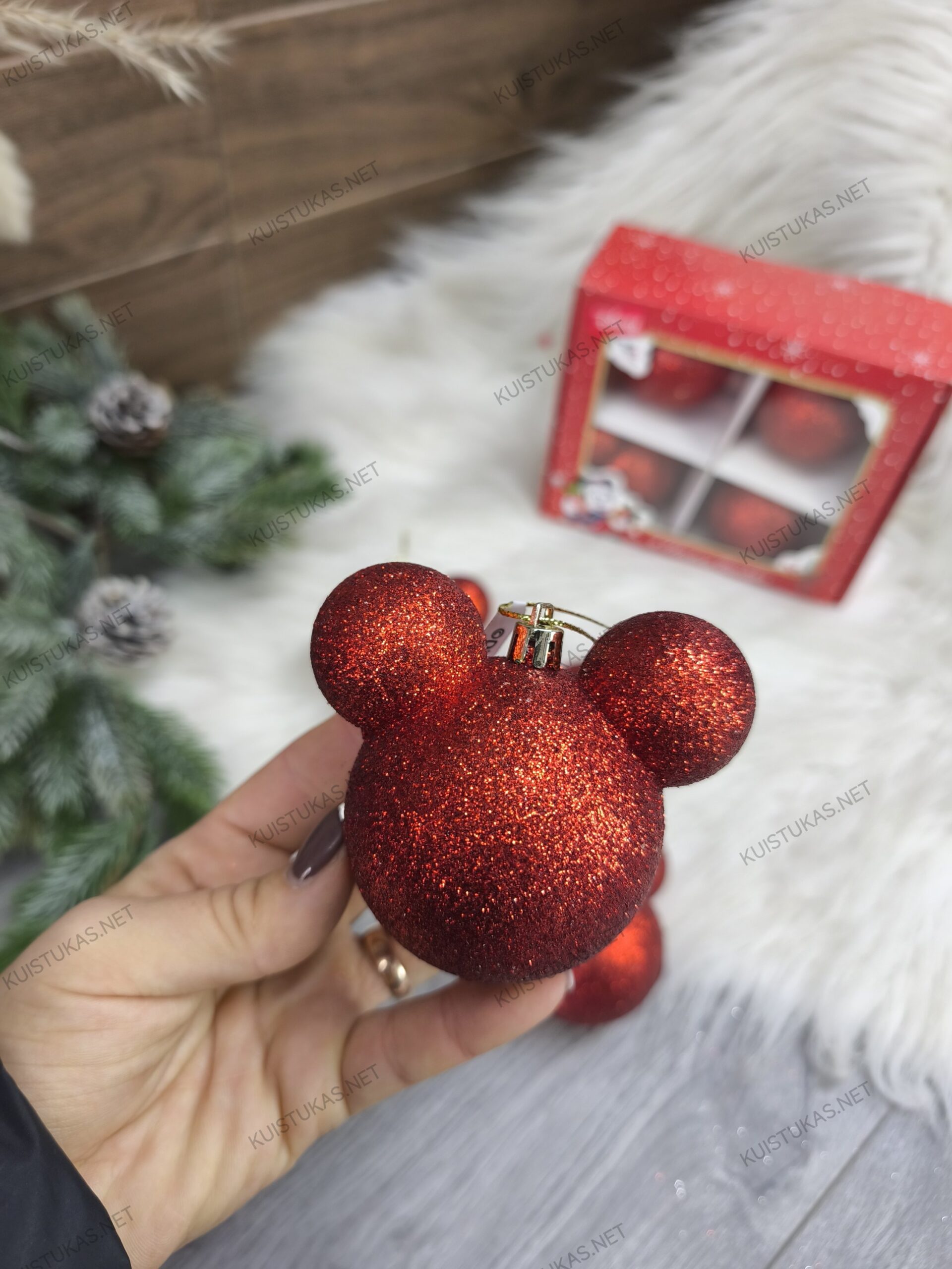 Žaisliukų komplektas 'Mickey Red Sparkle' - Vaizdas 4