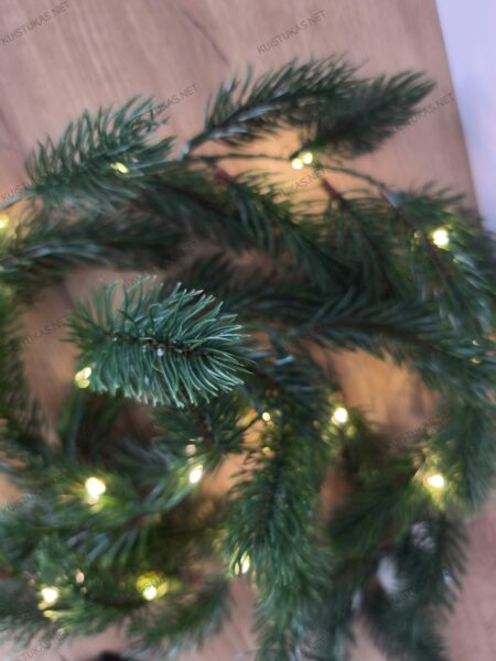 Dirbtinė eglės šaka 'Pine Glow' - Vaizdas 4