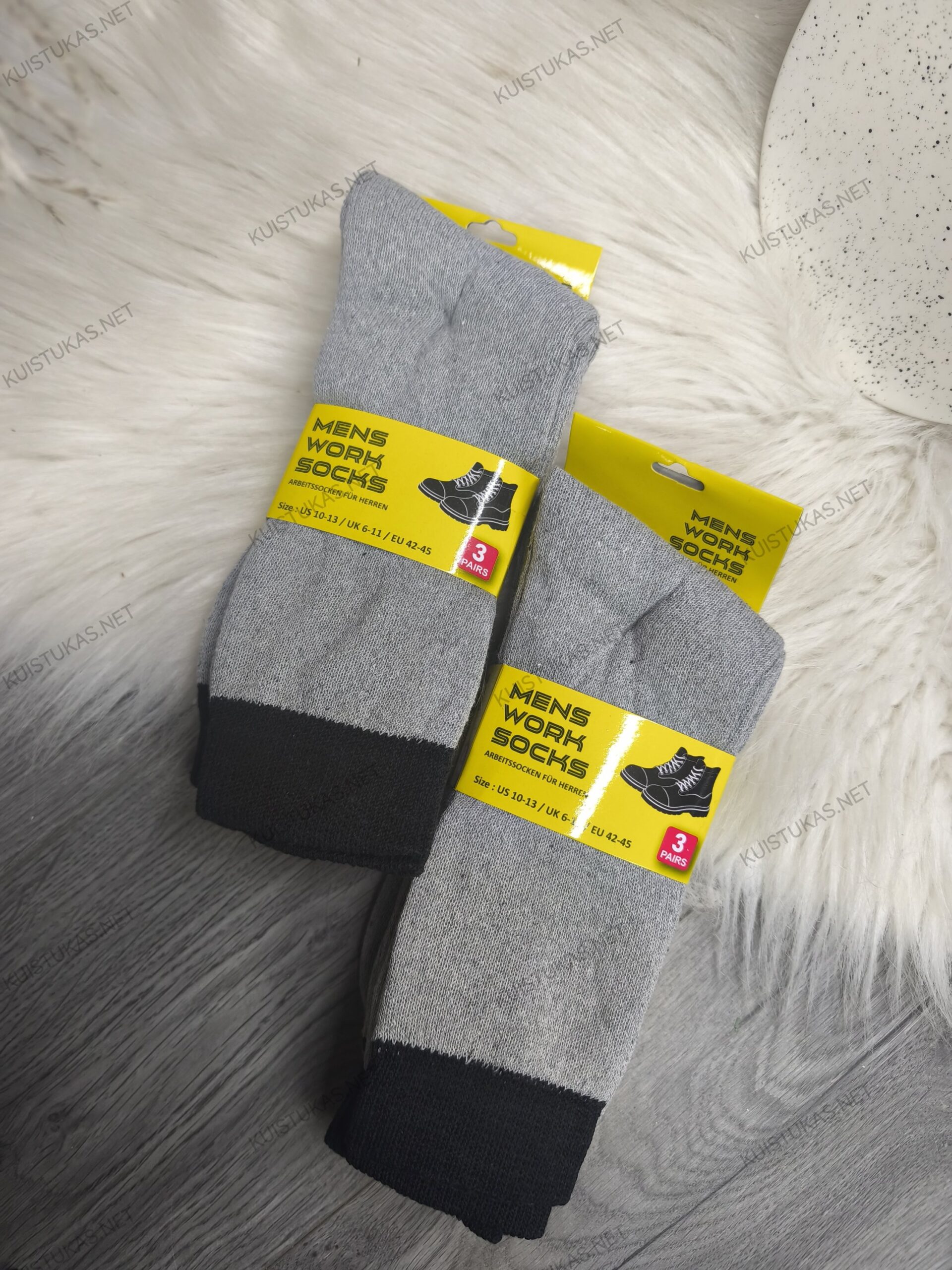 Darbinės kojinės 'Grey Work'