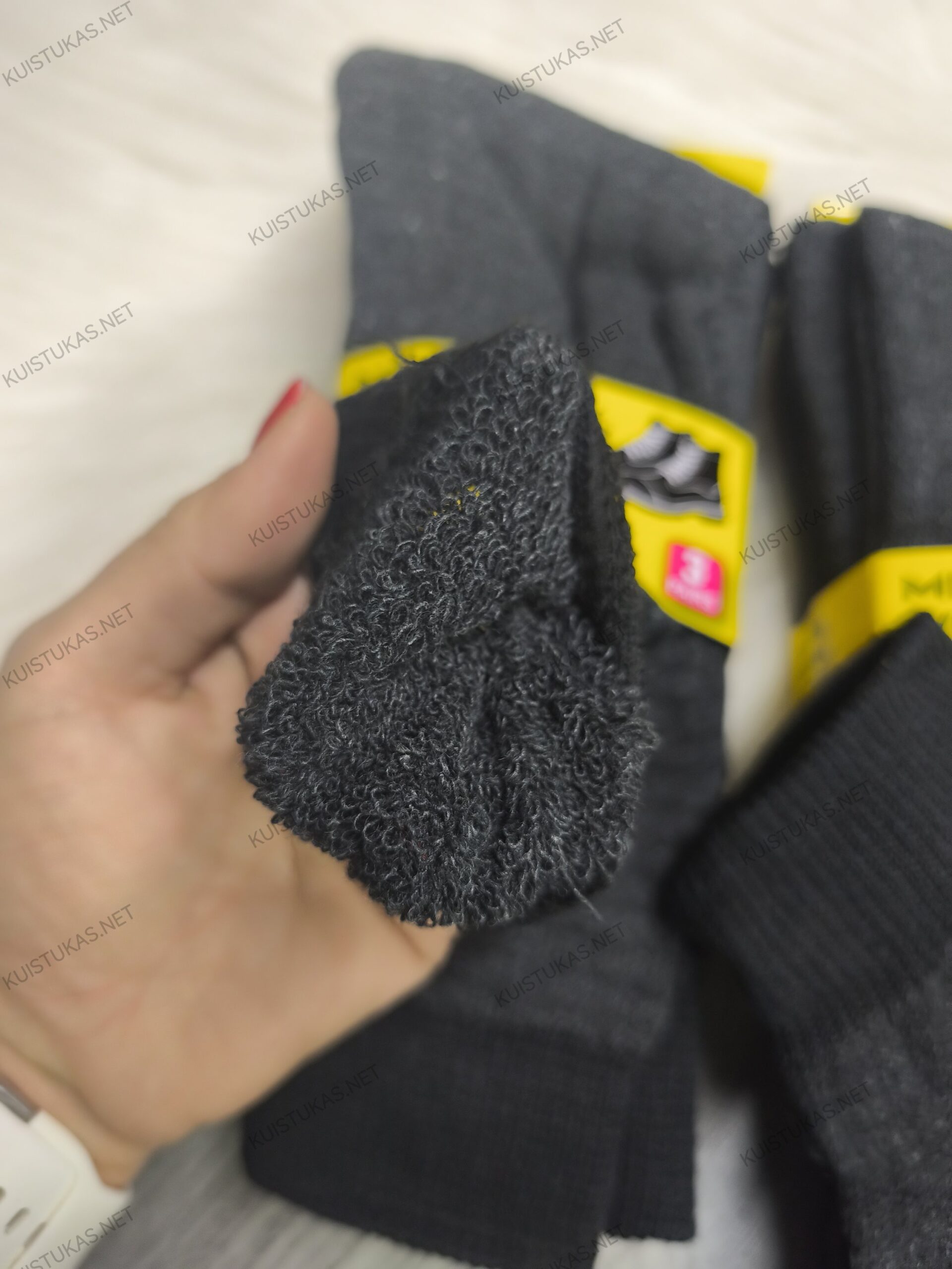 Darbinės kojinės 'Dark work' - Vaizdas 3