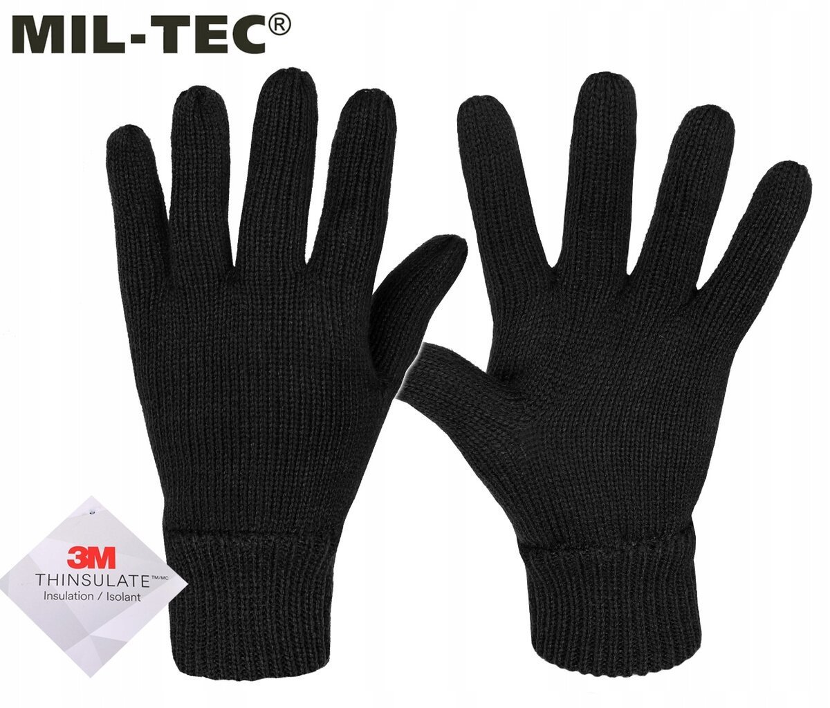 Pirštinės su izoliaciniu sluoksniu 'Thinsulate 3M'