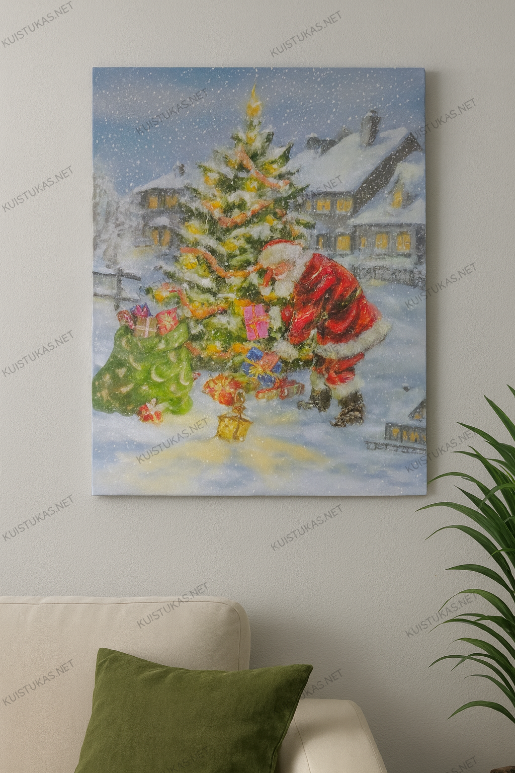 Kalėdinis paveikslas 'Kalėdų Senelio paslaptis'