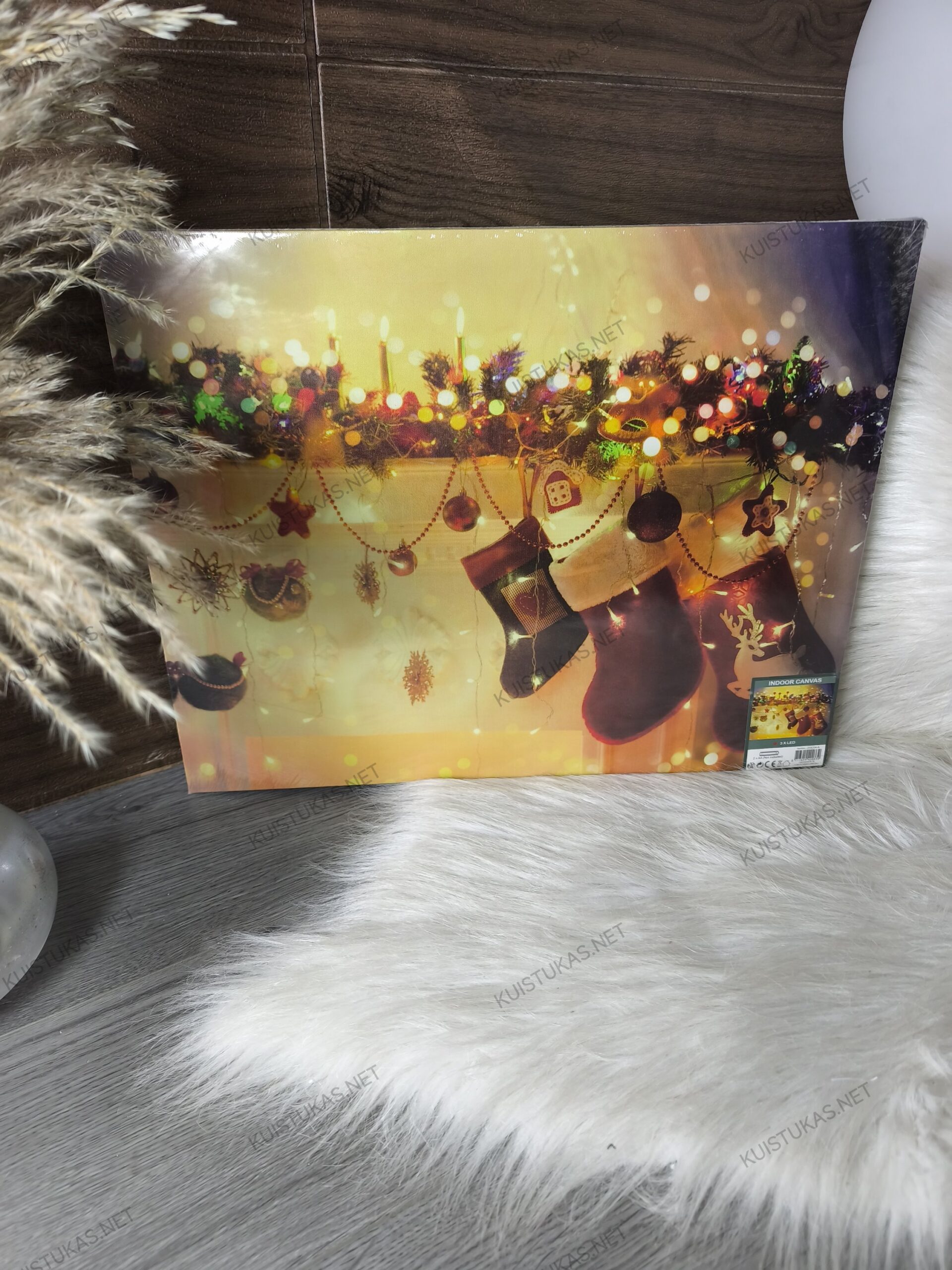 Kalėdinis paveikslas 'Šviesos ir stebuklai'