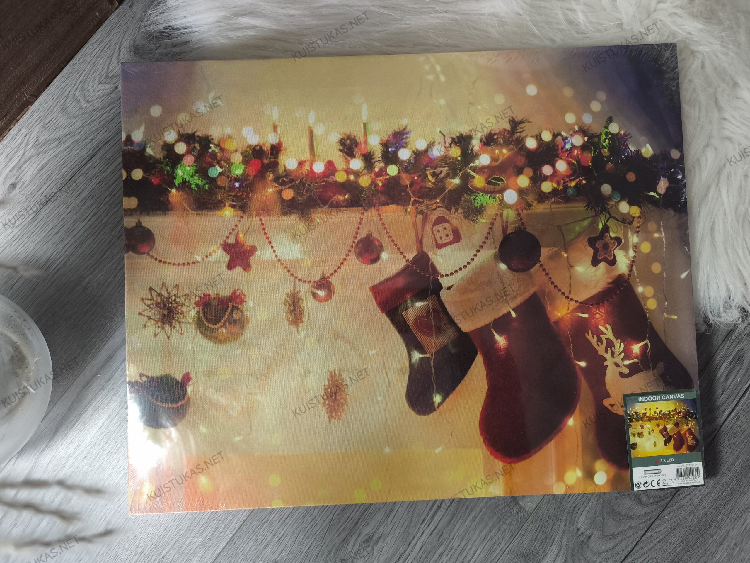 Kalėdinis paveikslas 'Šviesos ir stebuklai' - Vaizdas 3