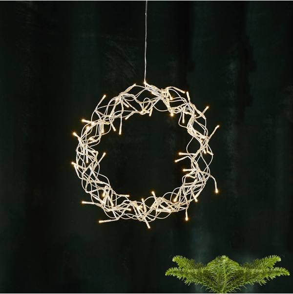 Pakabinamas vainikas 'Wreath curly' - Vaizdas 2