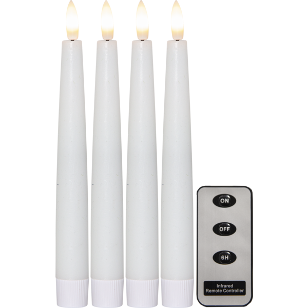 LED žvakių komplektas 'Flamme Slim' - Vaizdas 4