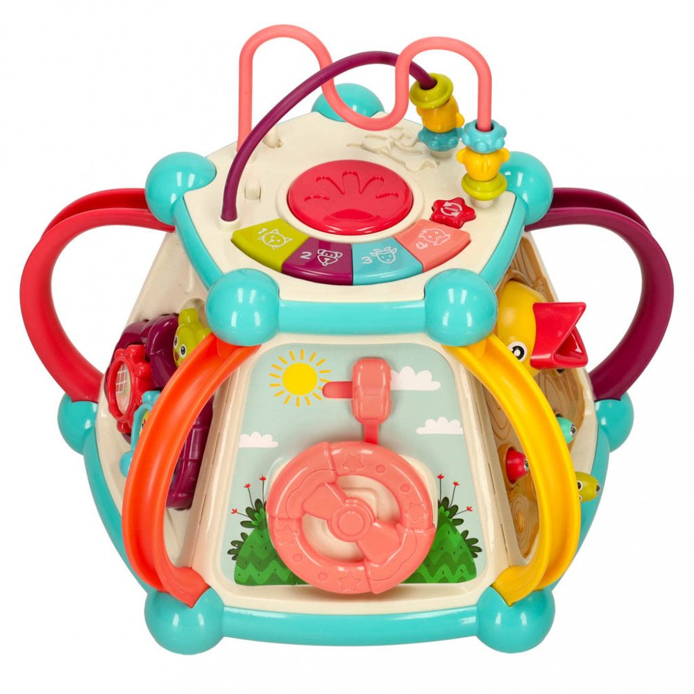 Sensorinis kubas vaikams 7in1 'Magic Box' - Vaizdas 4