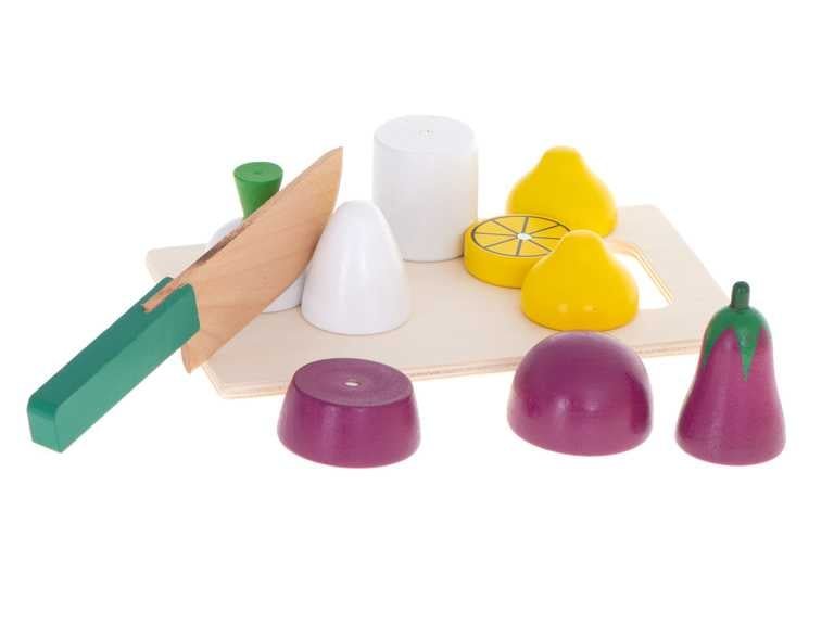 Medinis daržovių pjaustymo rinkinys 'Woody Chef' - Vaizdas 6