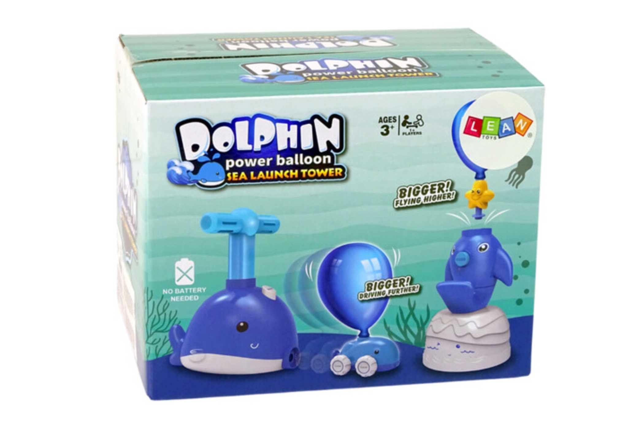 Balionų pripūtimo rinkinys 'Dolphin' - Vaizdas 6