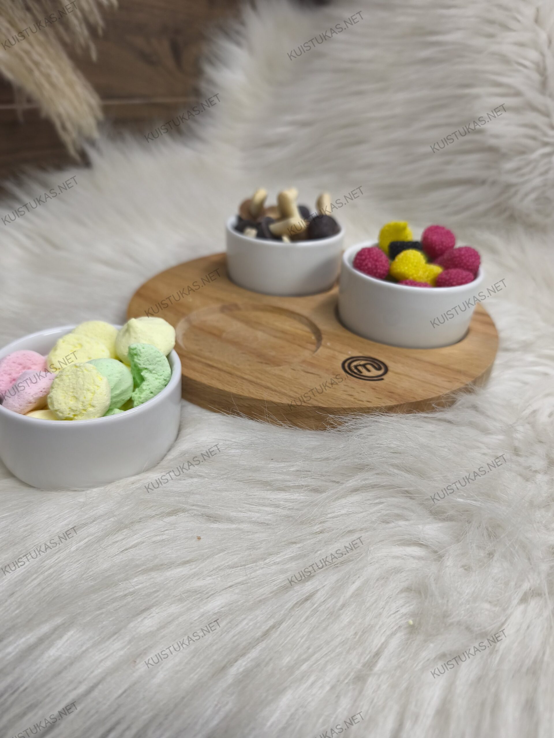 Serviravimo rinkinys su dubenėliais '3 MasterChef'