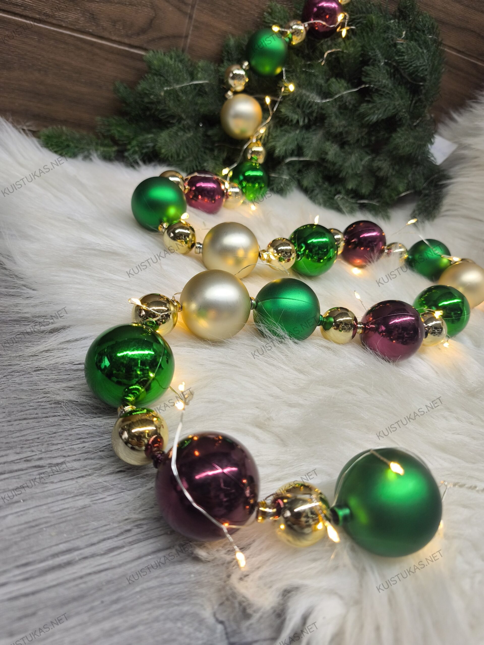 Šviečianti girlianda 'Aurora Luxe'