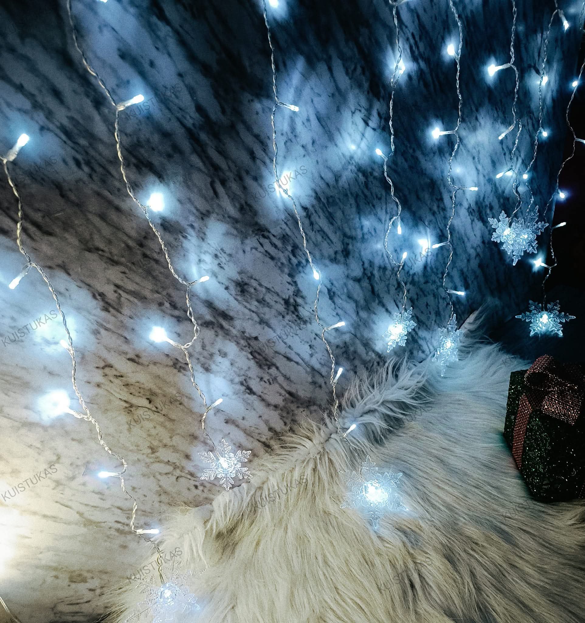 LED girlianda - varvekliai 'Snö' - Vaizdas 3