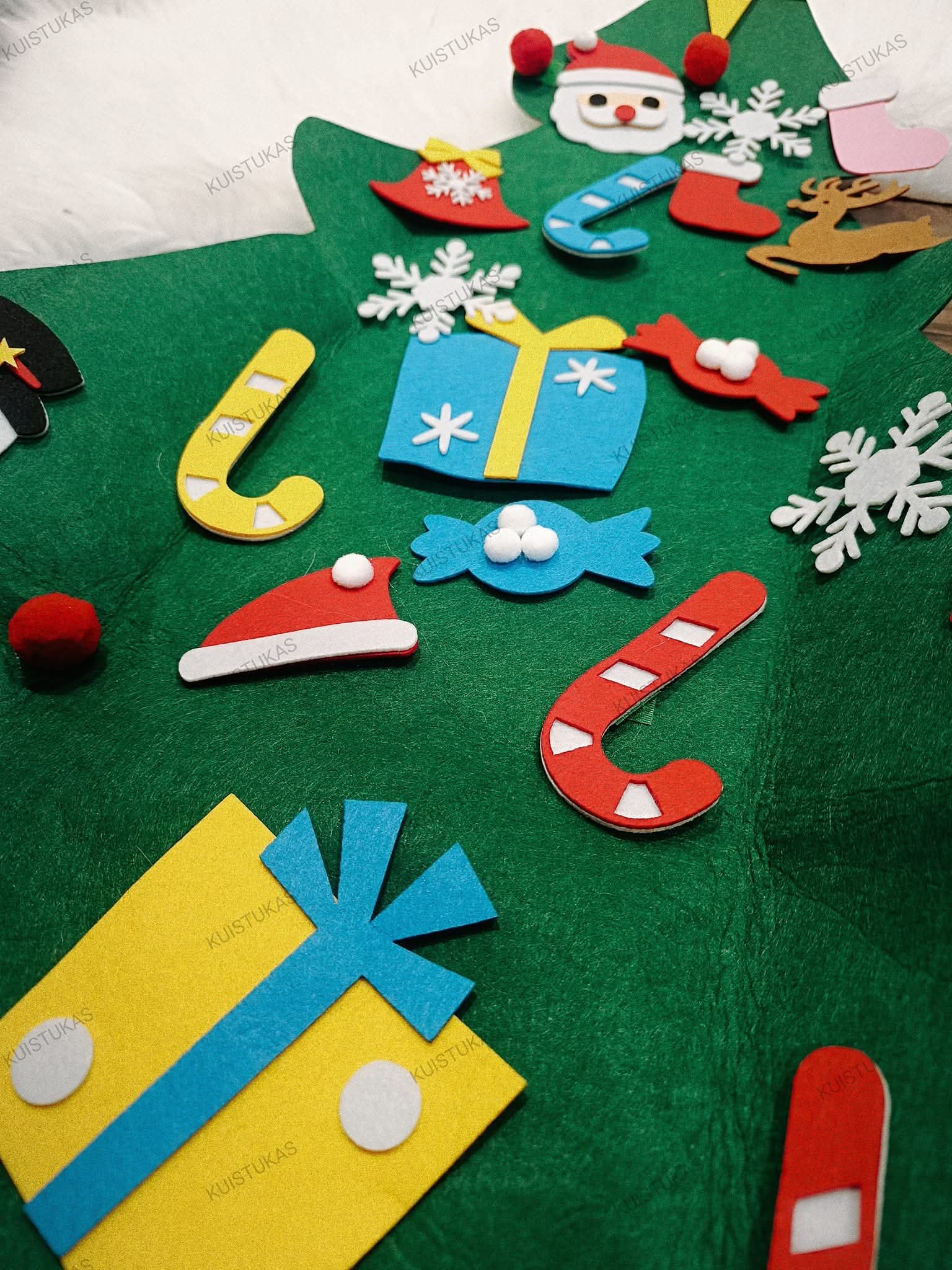 Pakabinama veltinio eglutė - Vaizdas 3