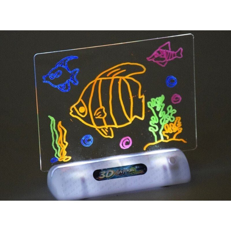 LED piešimo lenta su 3D akiniais - Vaizdas 2