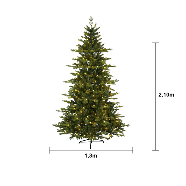 Dirbtinė eglutė 'Larvik 360LED' - Vaizdas 3