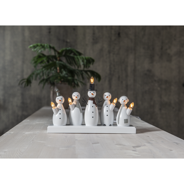 Žvakidė 'Snowman Glow' - Vaizdas 2