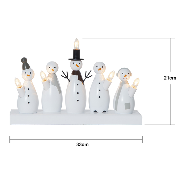 Žvakidė 'Snowman Glow' - Vaizdas 3