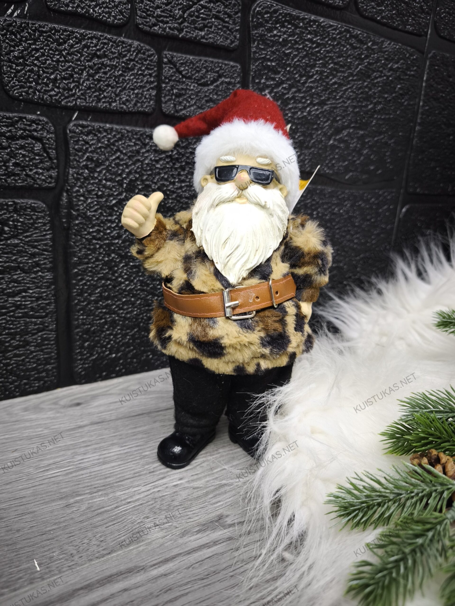 Dekoracija Kalėdų senelis 'Rock’n Santa'