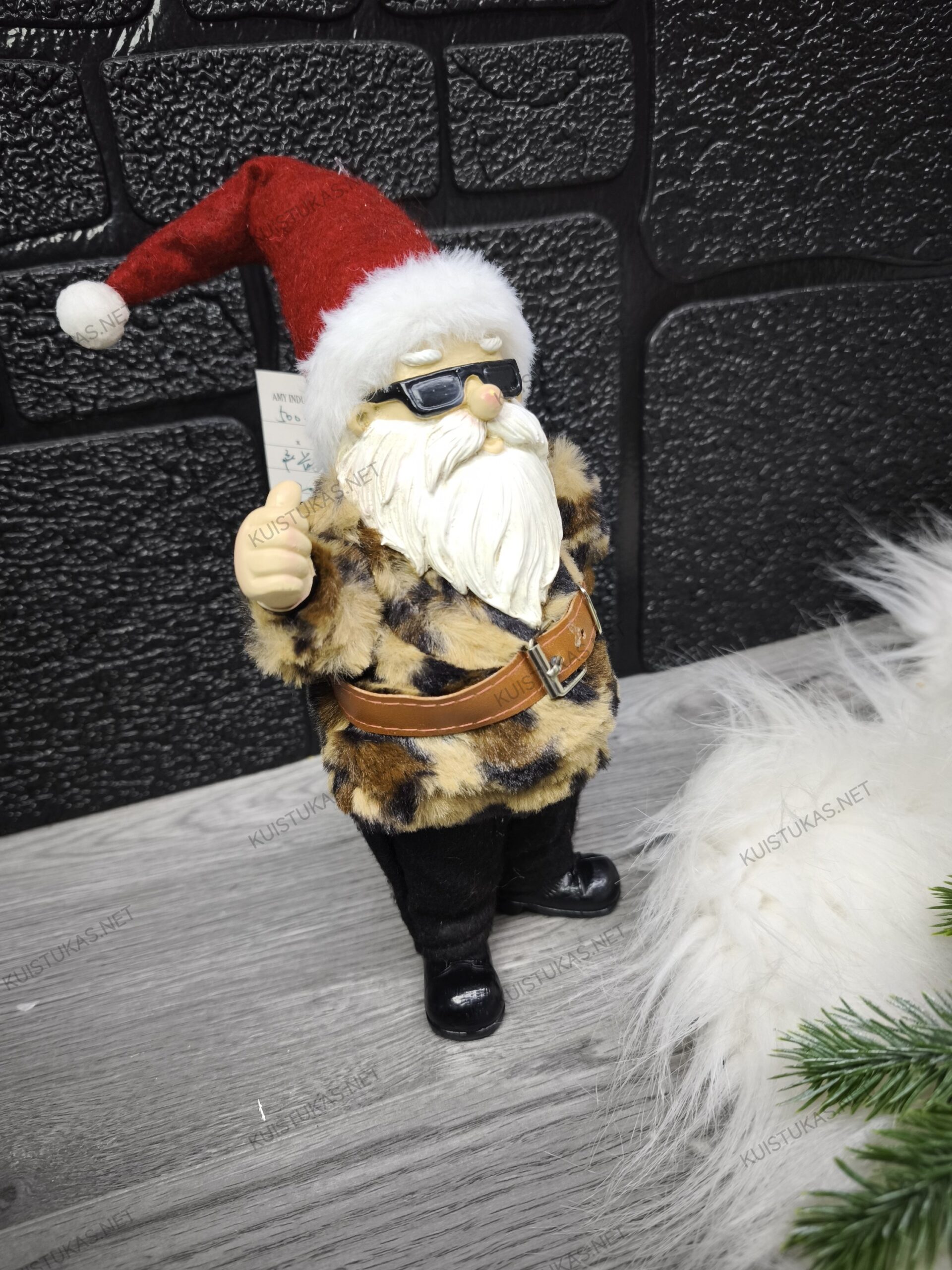 Dekoracija Kalėdų senelis 'Rock’n Santa' - Vaizdas 3