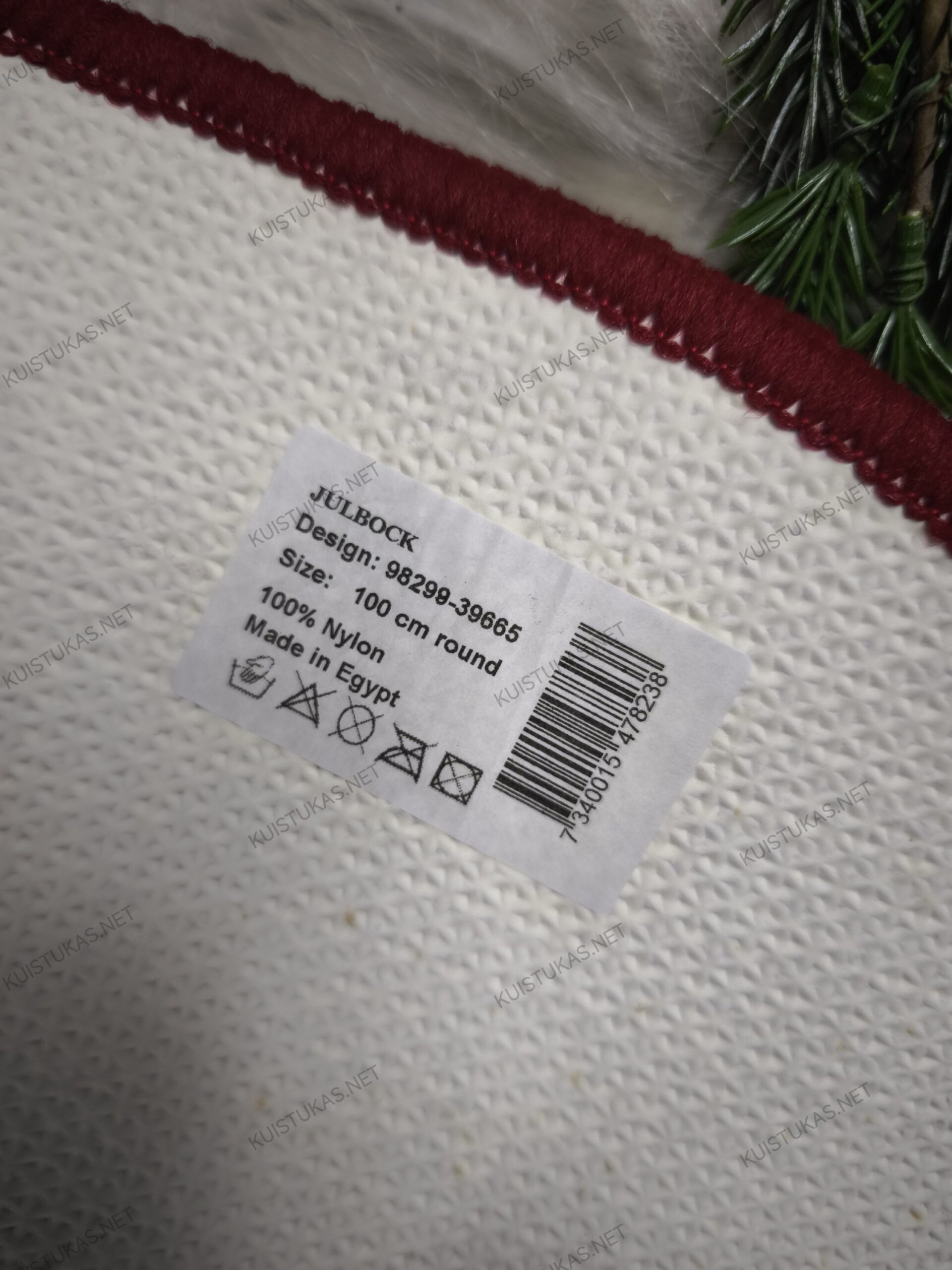 Šventinis kilimas 'God Jul' - Vaizdas 6