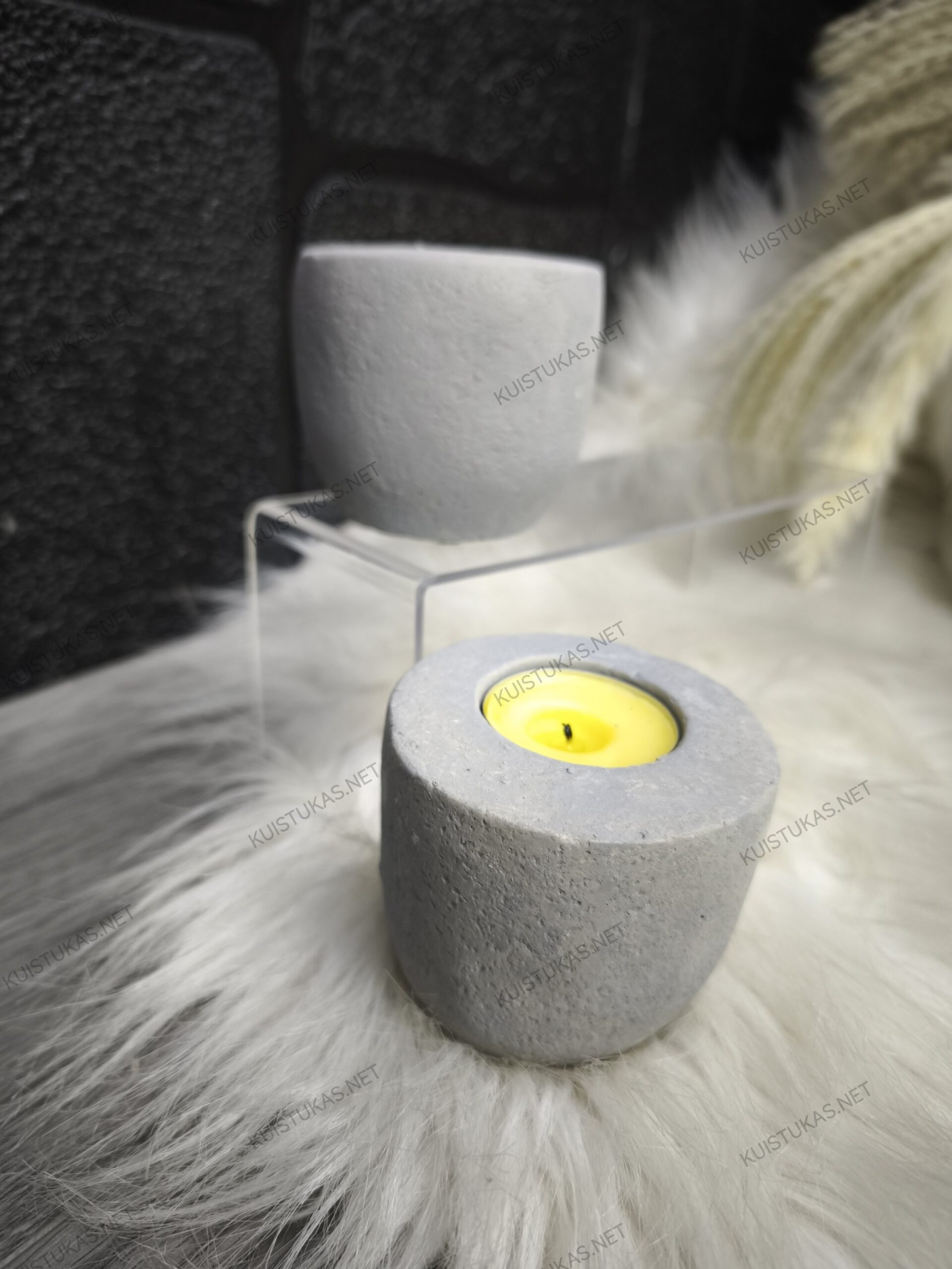 Betono žvakidės 'Stone Duo' - Vaizdas 5