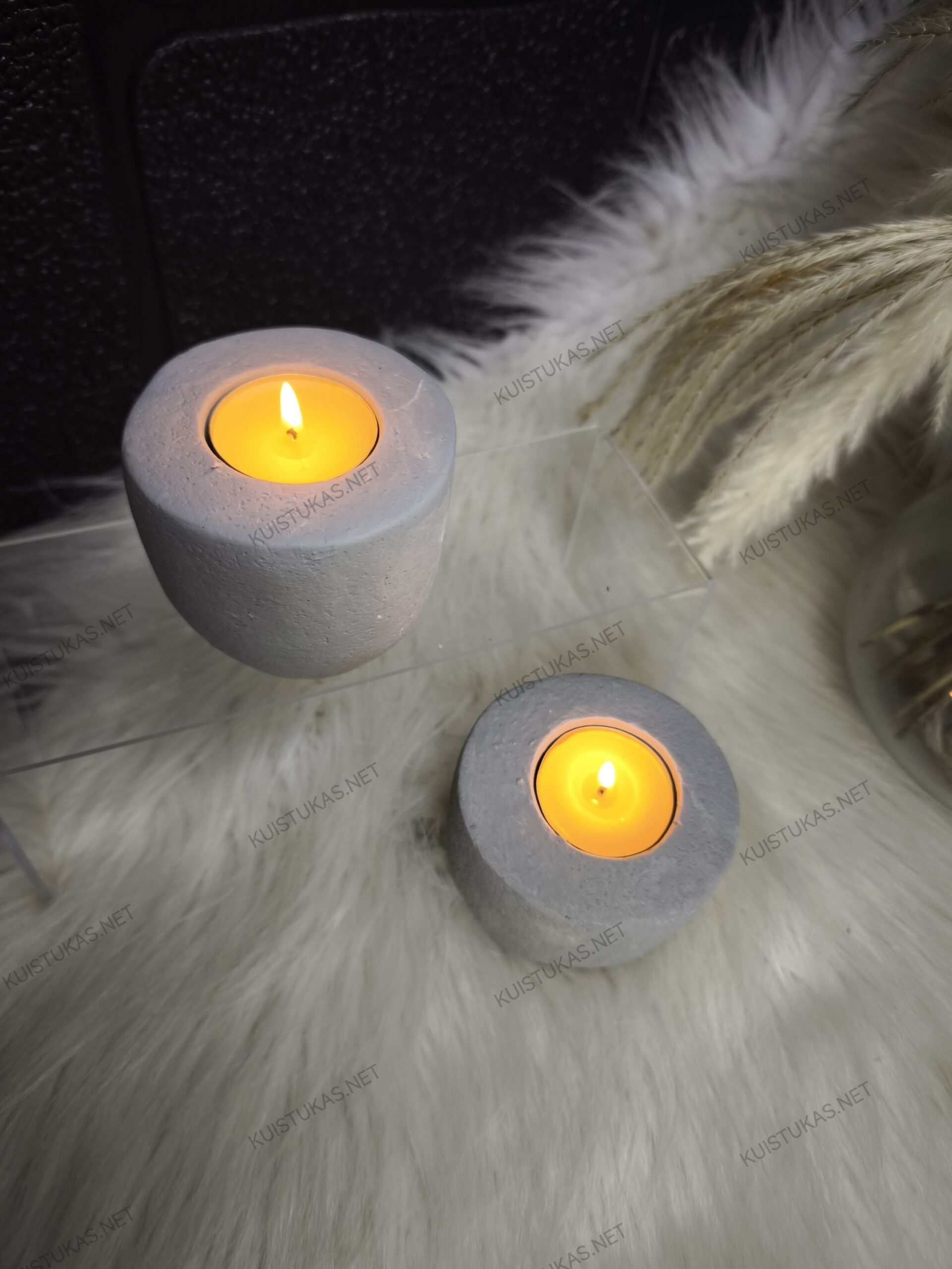 Betono žvakidės 'Stone Duo' - Vaizdas 6