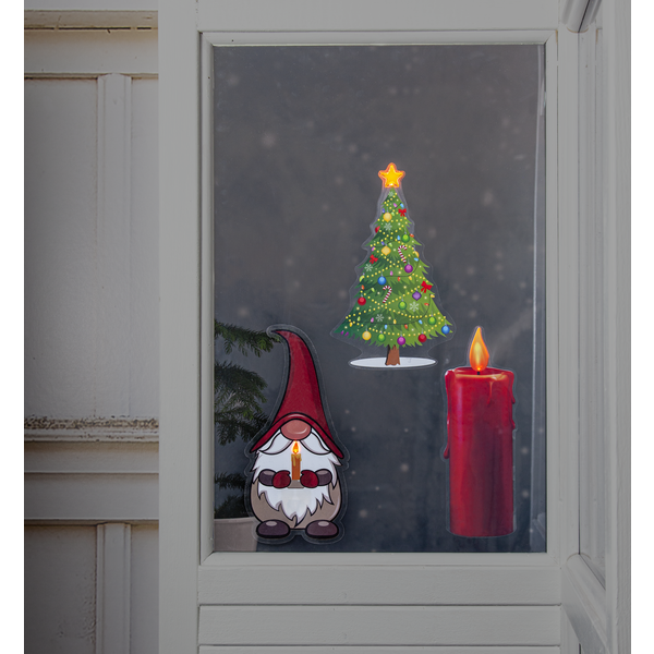 Kalėdinis LED lipdukas 'Windo' - Vaizdas 2