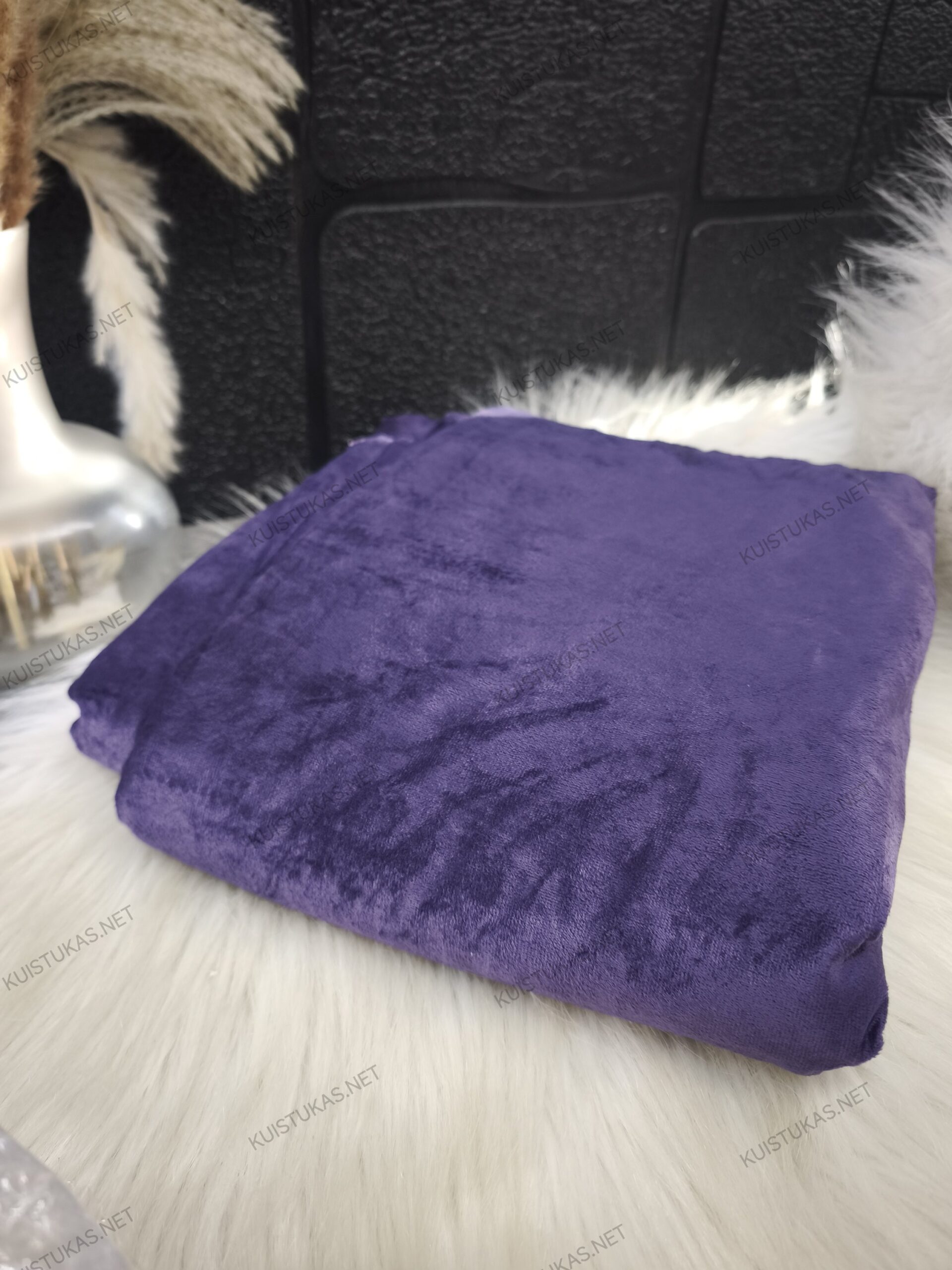 Naktinės užuolaidos 'Violet velvet' - Vaizdas 3