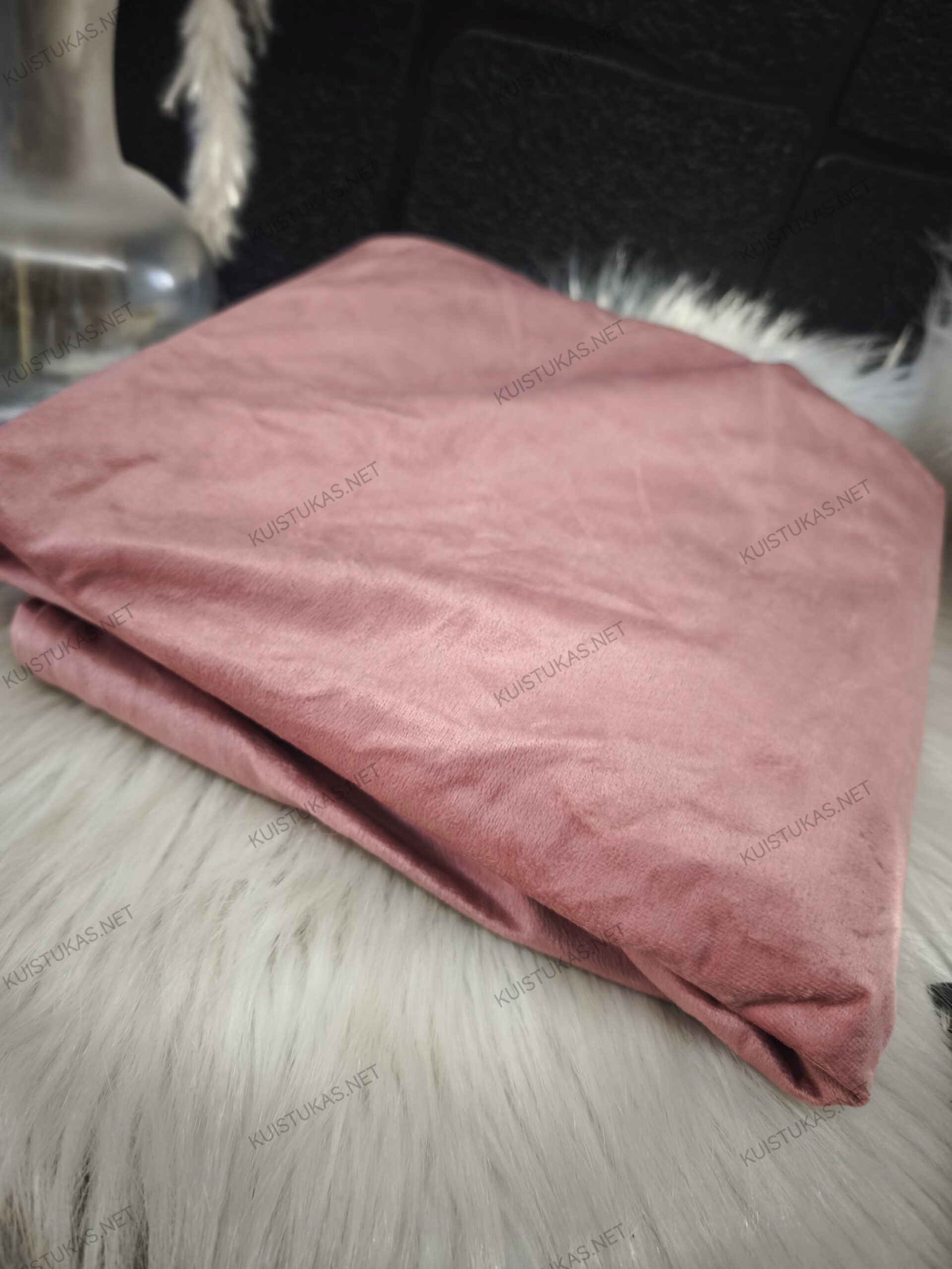 Naktinės užuolaidos 'Blush velvet' - Vaizdas 3