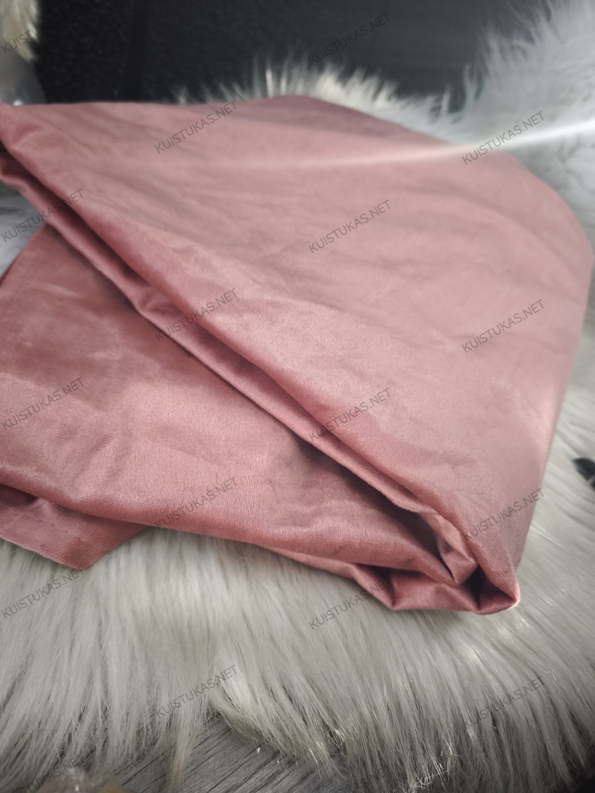 Naktinės užuolaidos 'Blush velvet' - Vaizdas 2