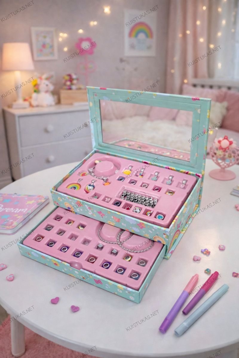 Papuošalų kūrimo rinkinys 'Deluxe Jewellery Box' - Vaizdas 2