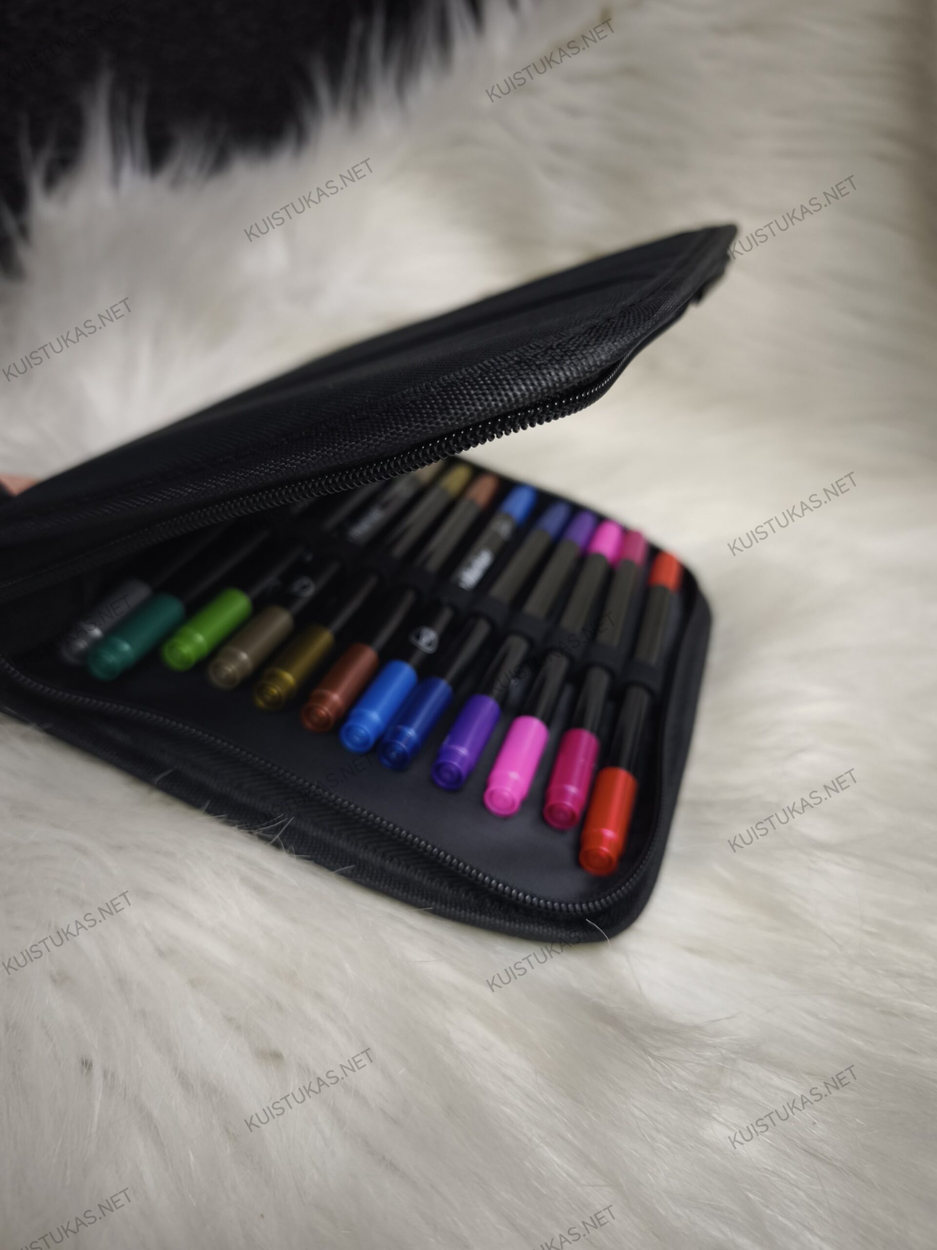 Markerių rinkinys su dėklu 'Metallic Art 24' - Vaizdas 7