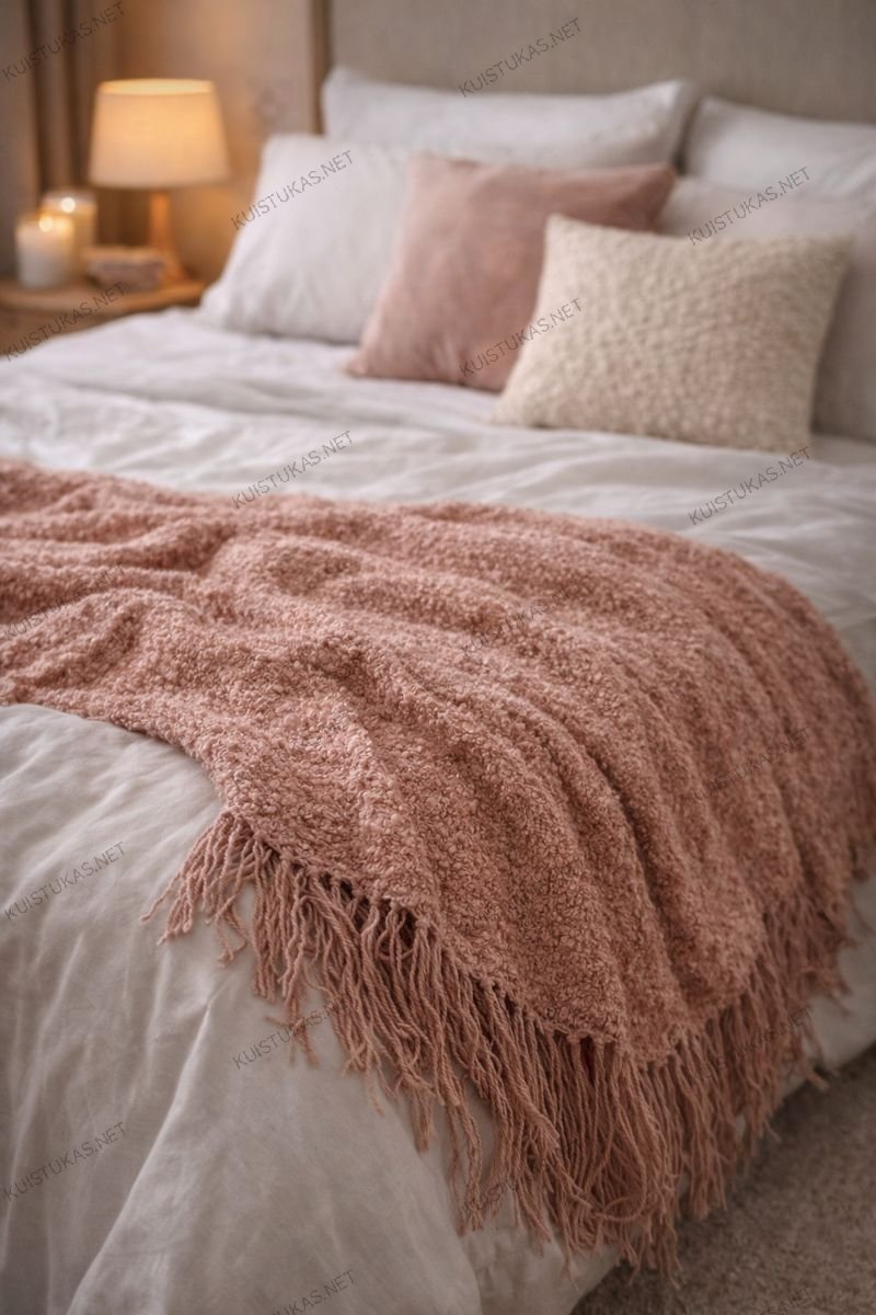 Pledas - antklodė 'Cocoa Cozy' - Vaizdas 3