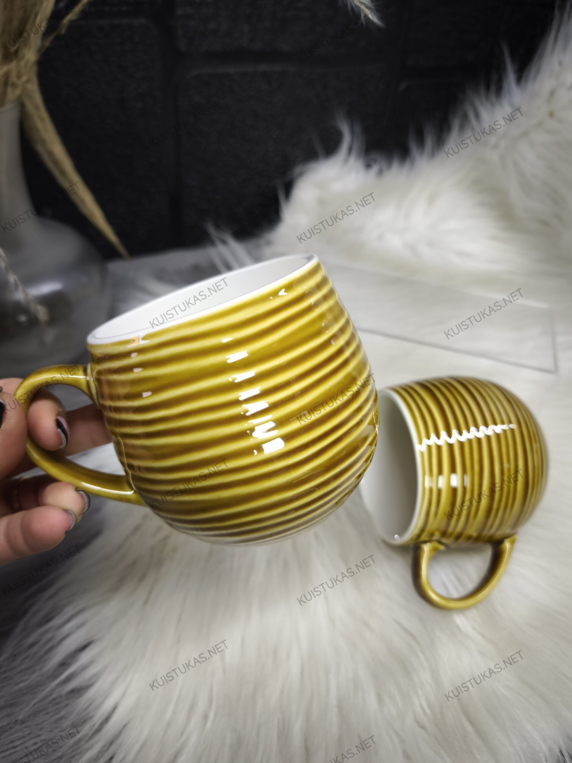 Puodelis 'Auksinė banga' - Vaizdas 5