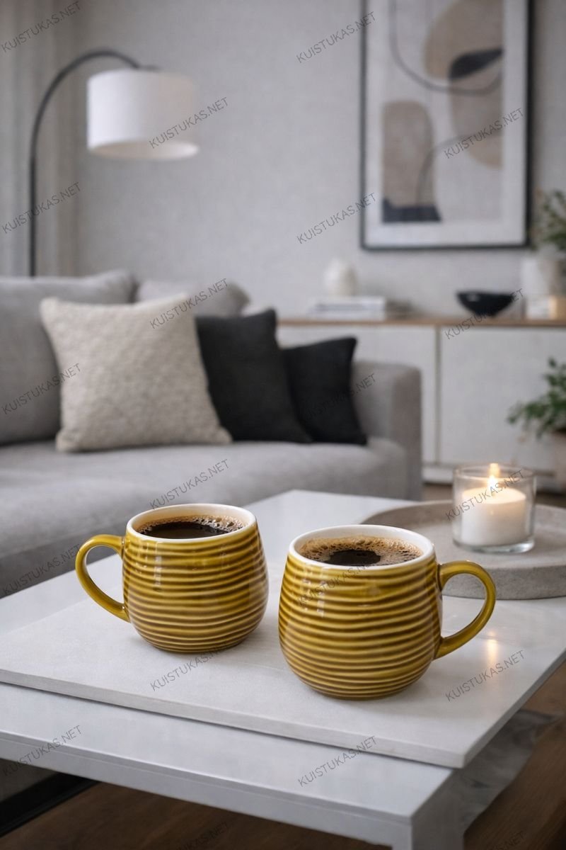 Puodelis 'Auksinė banga' - Vaizdas 2