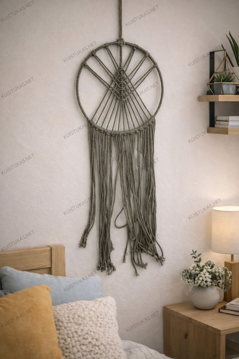 Sienos dekoracija - Sapnų gaudyklė