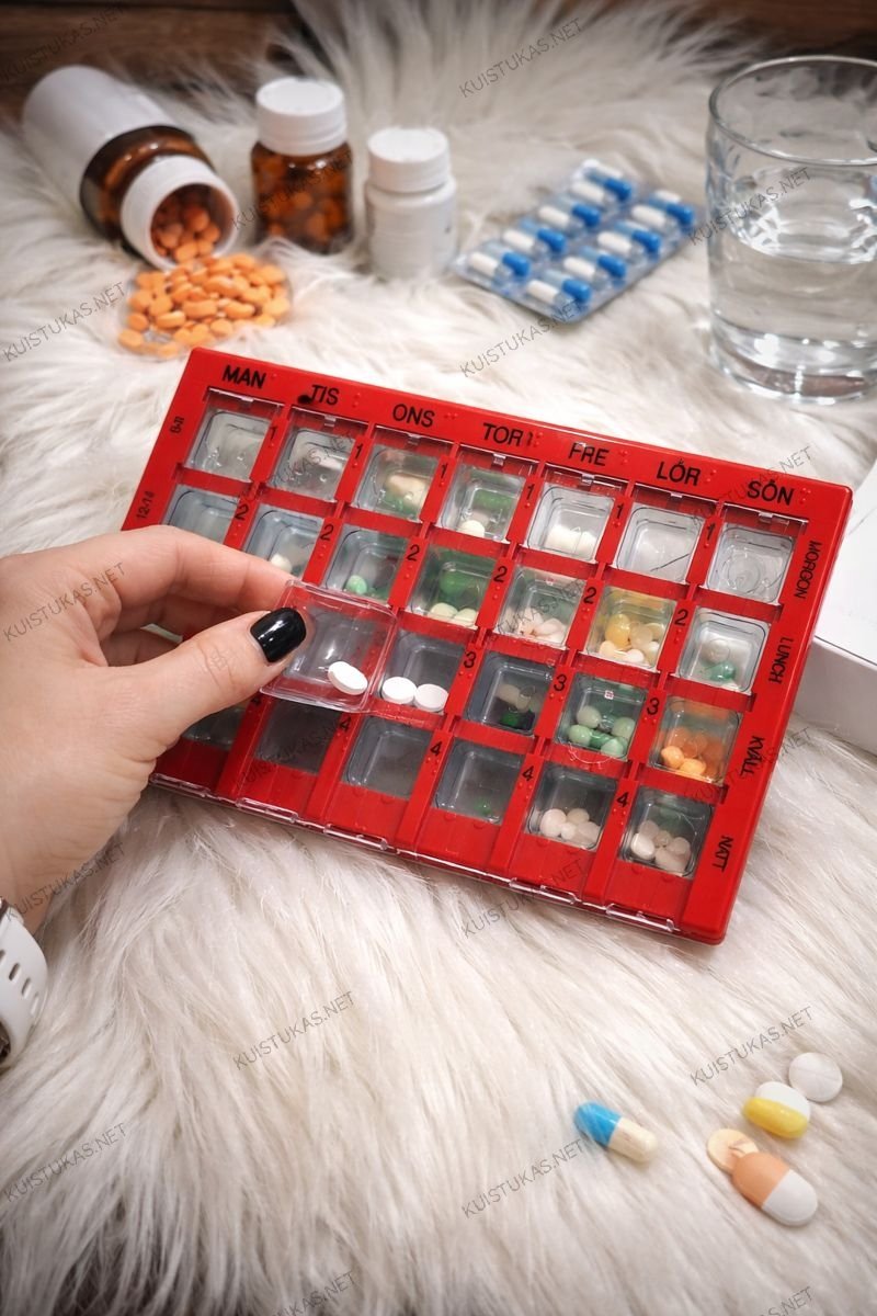 Tablečių dozatorius 'Dosett Maxi'