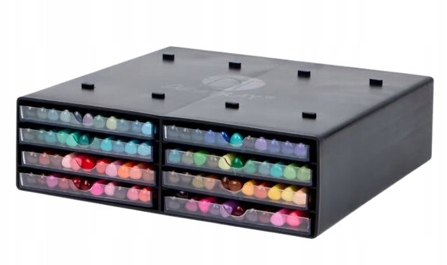 Spalvotų pieštukų rinkinys su dėklu 'DekoTime' - Vaizdas 6