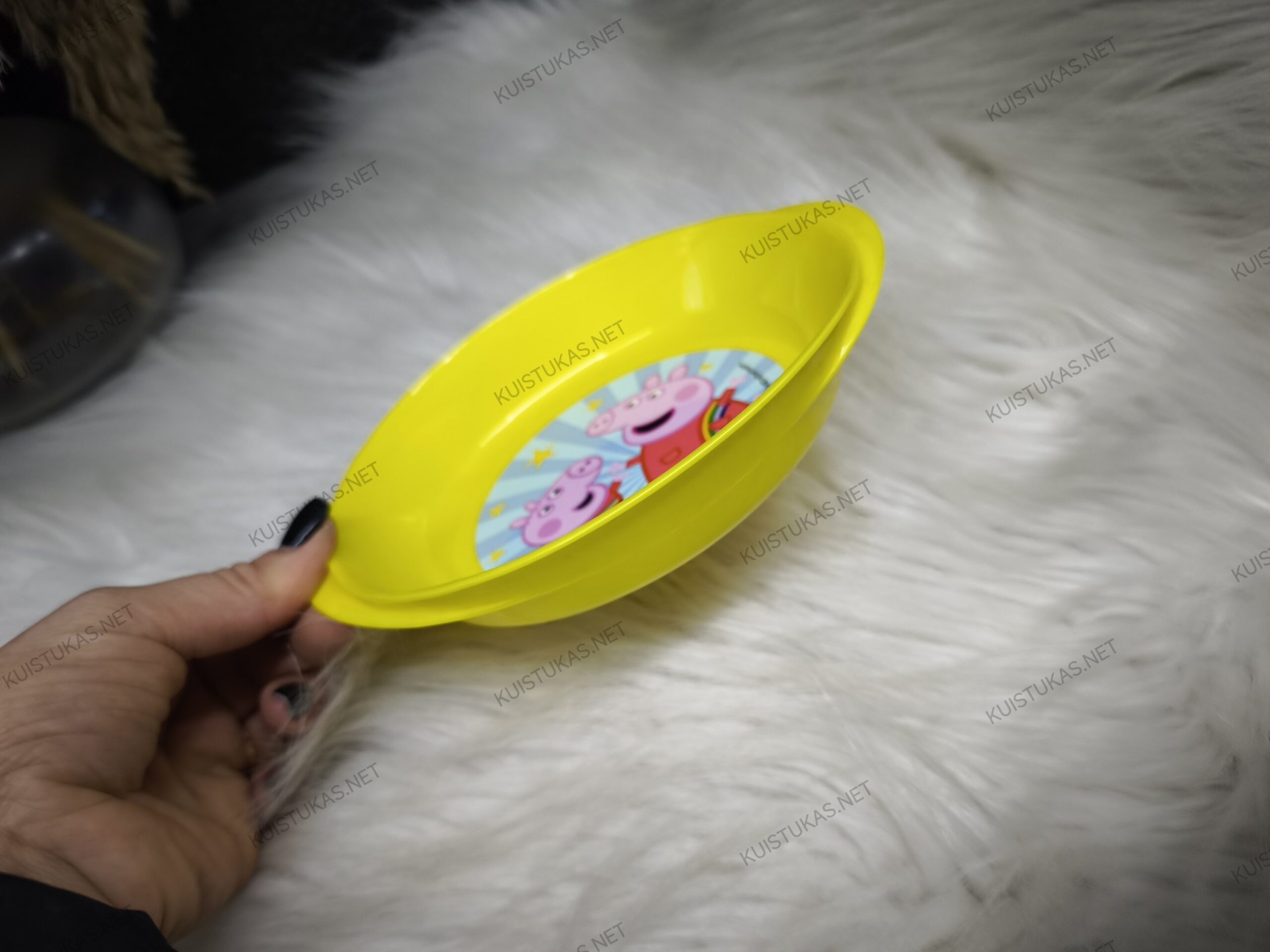 Plastikinis dubuo 'Peppa Pig Yellow' - Vaizdas 3